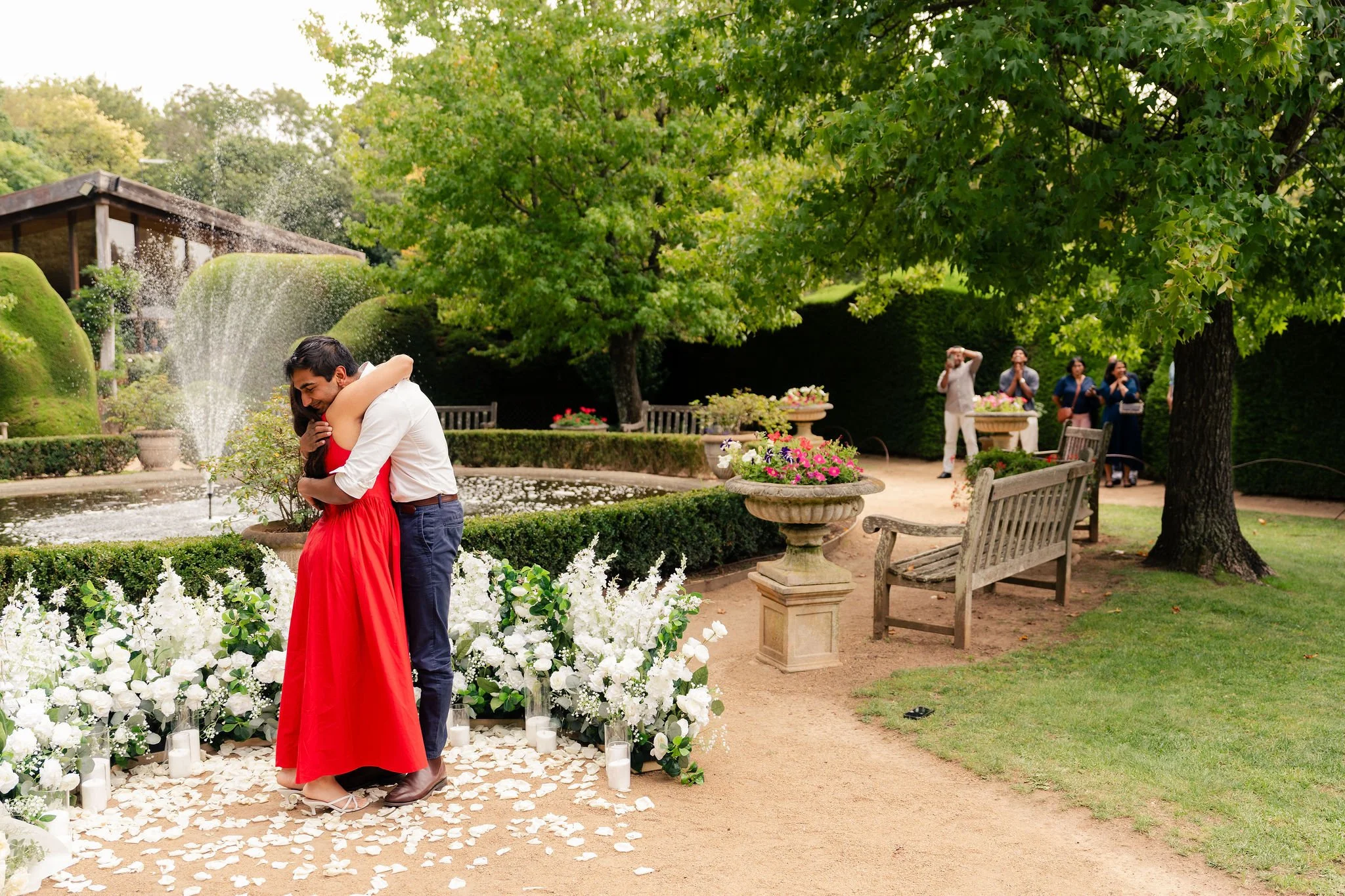 Luxury Proposal Set Up by Perfect proposals Mornington Peninsula