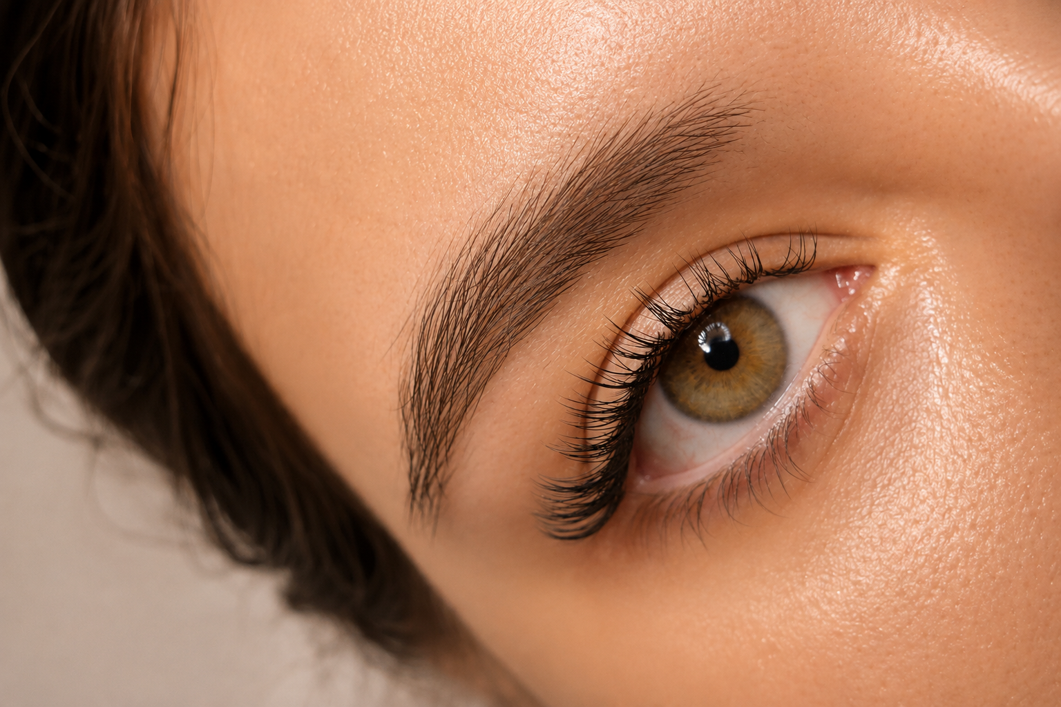 Naturally-styled classic lashes by Candace