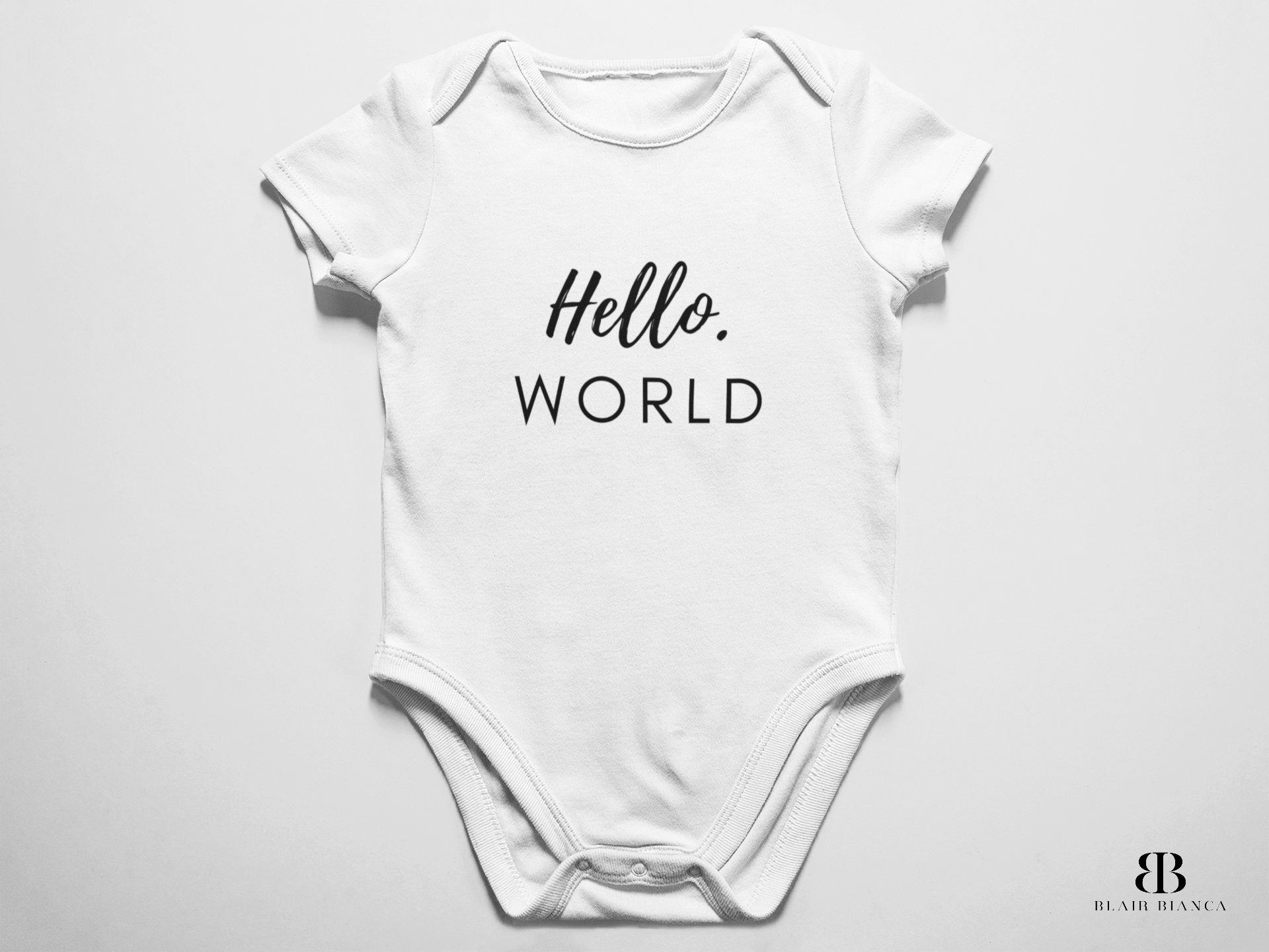Hello, World Onesie