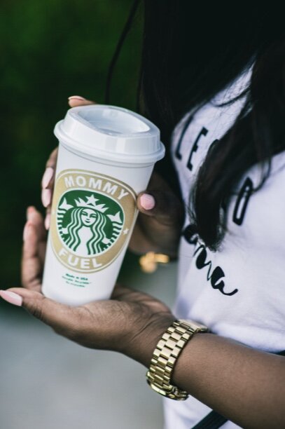 Mommy Fuel Starbucks Reusable Cup