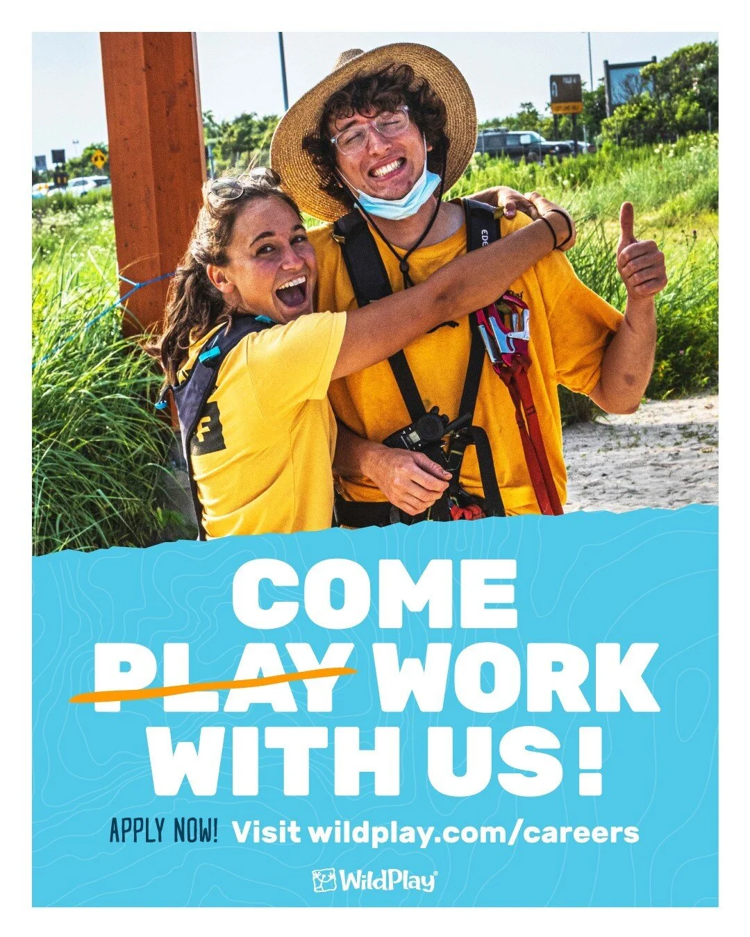 Want to work for an organization where you can make a positive impact on the world? Love the idea of working at the beach, with a like-minded group of outdoor enthusiasts? 🏝
WildPlay Jones Beach is now hiring Adventure Guides, Guest Service Agents