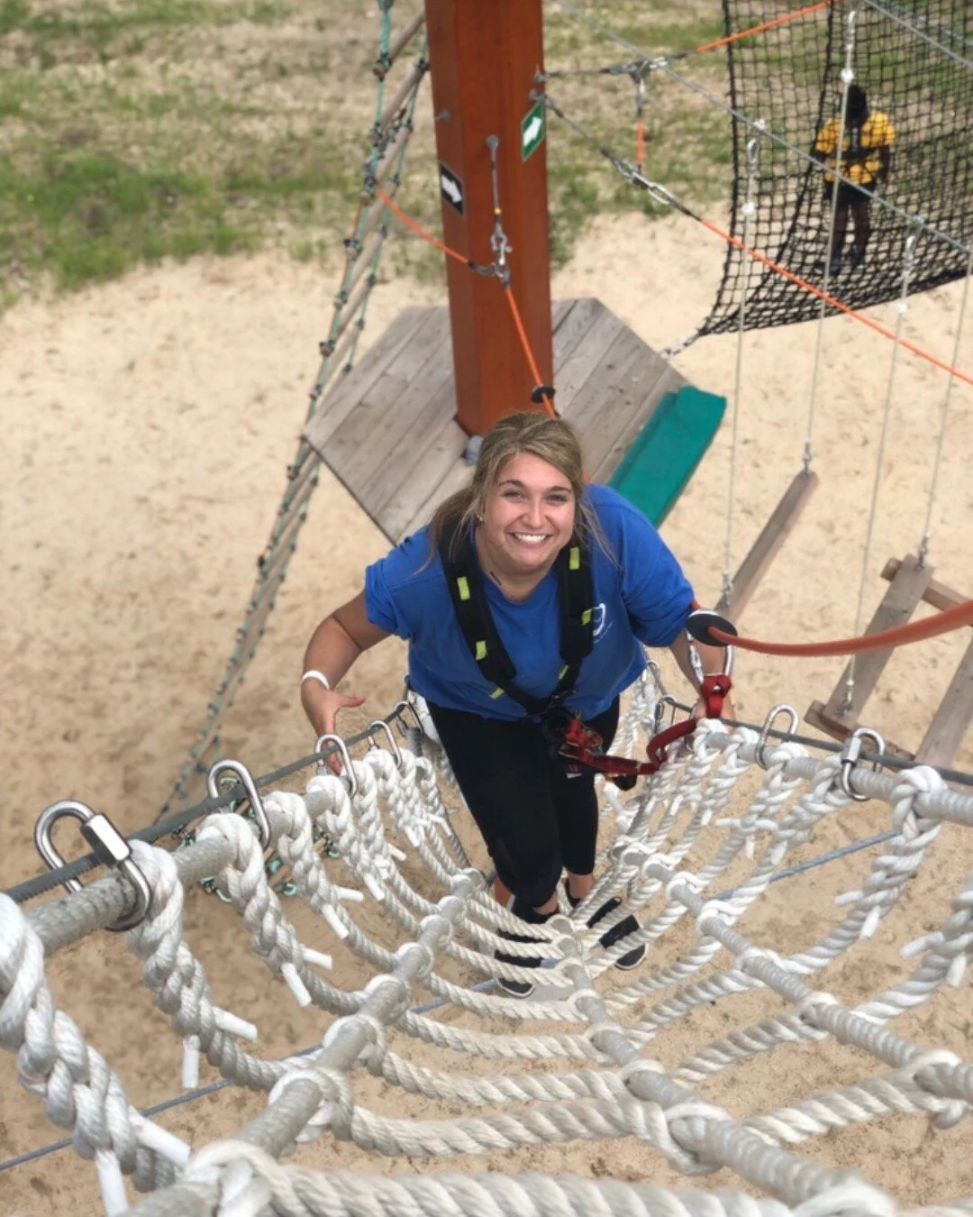Google review from Kathleen G., last weekend: "A wonderful place to push your limits and conquer fears! 
If you're looking to challenge yourself, the classic adventure course is the way to go. If you're willing to go the extra-mile, why not try