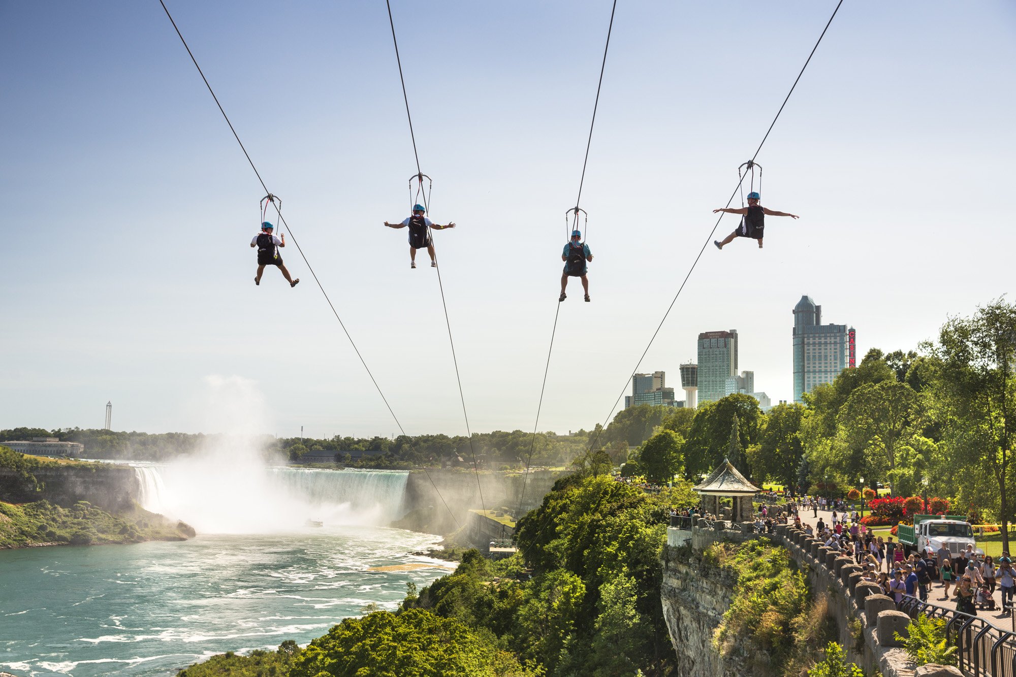 Niagara Falls, Ontario Canada — Adventure Zipline Course — WildPlay picture image