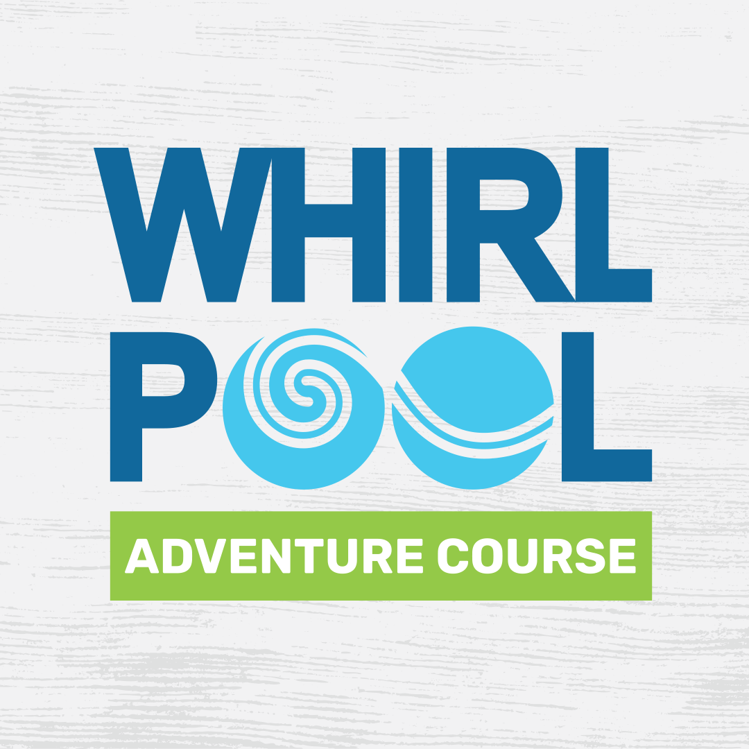 Image of Niagara Falls "Whirl Pool Adventure Course" graphic.