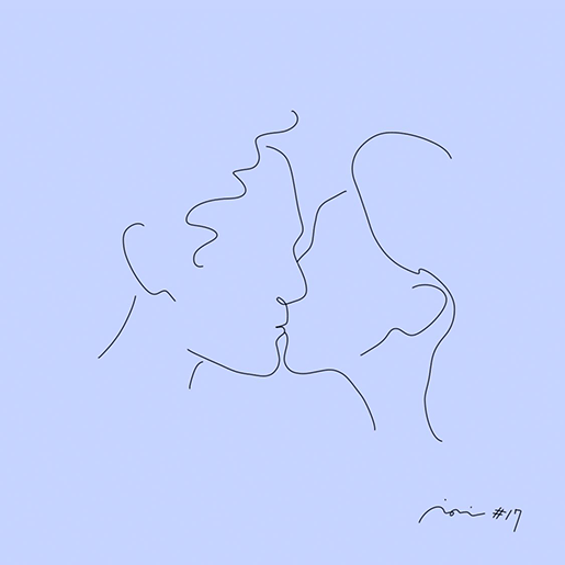No.17 Kiss : “Our kisses will go on forever.”
キス : 「僕らのキスはいつまでも続くだろう」