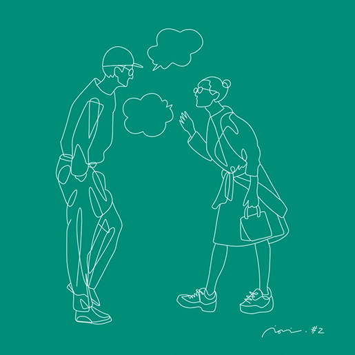 No.2 Youth : One secret to staying young is to be needed by others—to stay connected, to keep interacting with people.

若さ：若さを保つヒントは、人に求められること。人との交流があること。