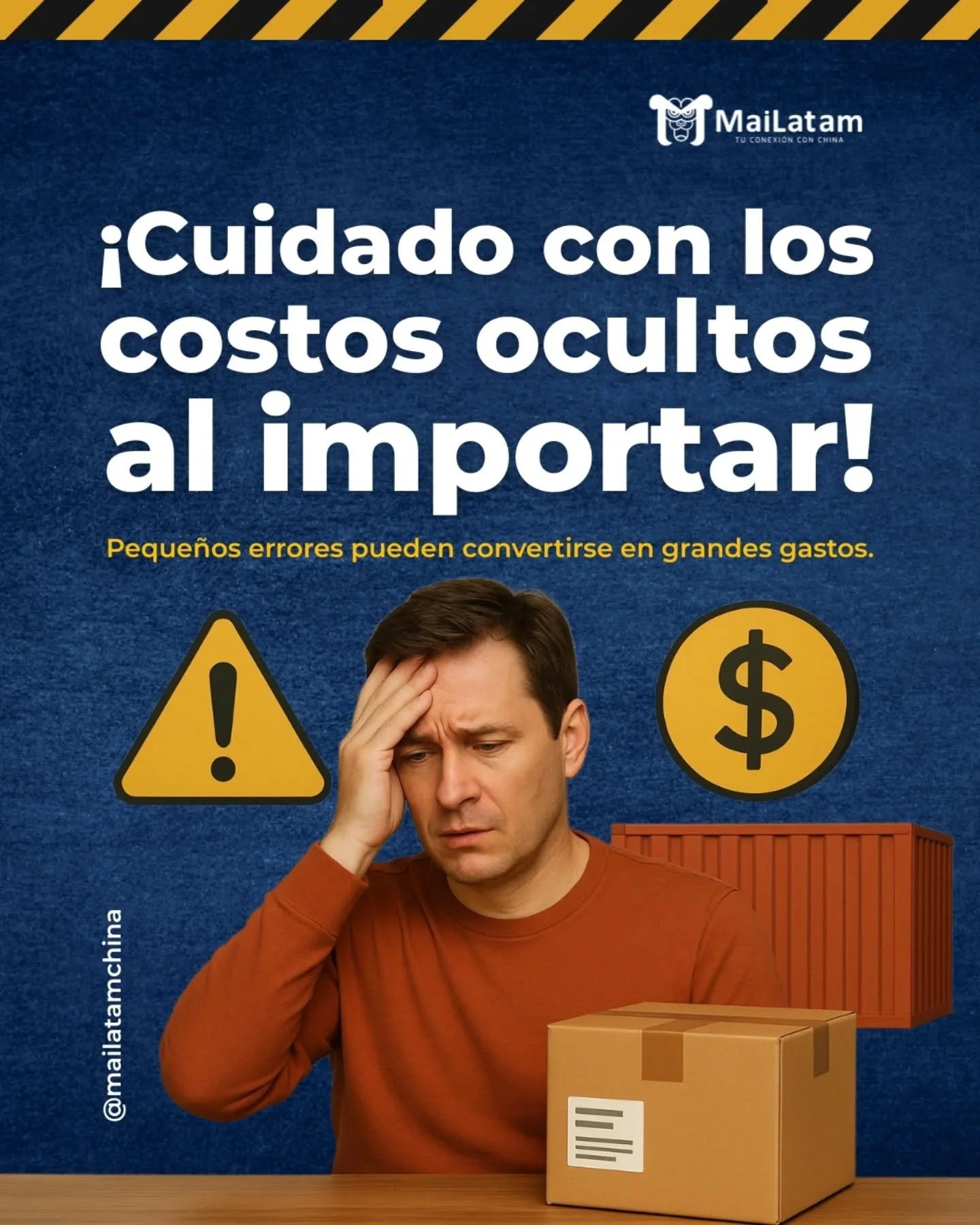 Importar barato no siempre es importar bien.

Si no planificas, aparecen costos ocultos que nadie te explica: demoras, errores, da&ntilde;os, multas&hellip;💸🤑

La clave no es buscar el precio m&aacute;s bajo, sino el proceso m&aacute;s seguro. 🔐

