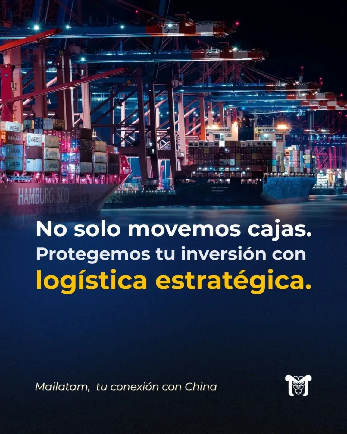 Muchos ven contenedores; nosotros vemos el patrimonio de tu empresa. 📦✨

En el comercio internacional con China, el riesgo no est&aacute; solo en el mar, sino en la falta de estrategia.

En Mailatam, no solo movemos cajas: blindamos tu inversi&oacut