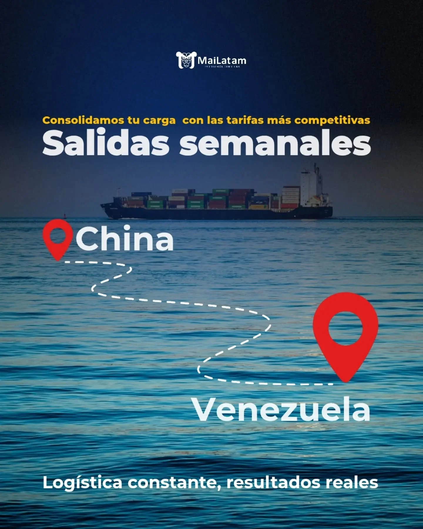 Importar de China a Venezuela no deber&iacute;a ser un dolor de cabeza. 🚢

​Sabemos que en log&iacute;stica, lo que m&aacute;s importa no es solo el barco, sino la confianza de saber exactamente d&oacute;nde est&aacute; tu inversi&oacute;n y cu&aacu