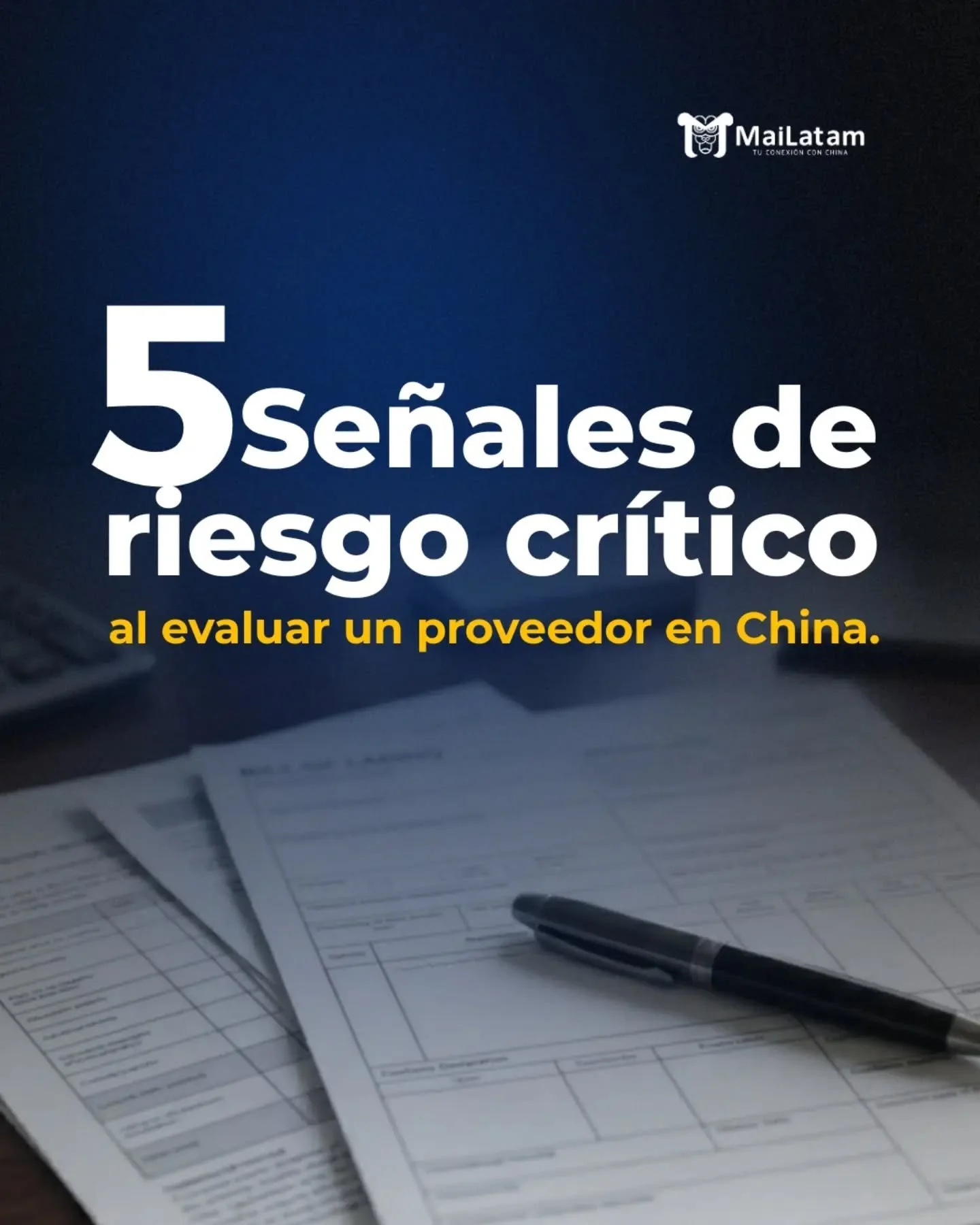 &iquest;A punto de transferir el capital de tu empresa a un proveedor que apenas conoces? 

Detente un segundo. 🛑

En el comercio internacional, la l&iacute;nea entre una operaci&oacute;n exitosa y una p&eacute;rdida total suele estar en los detalle