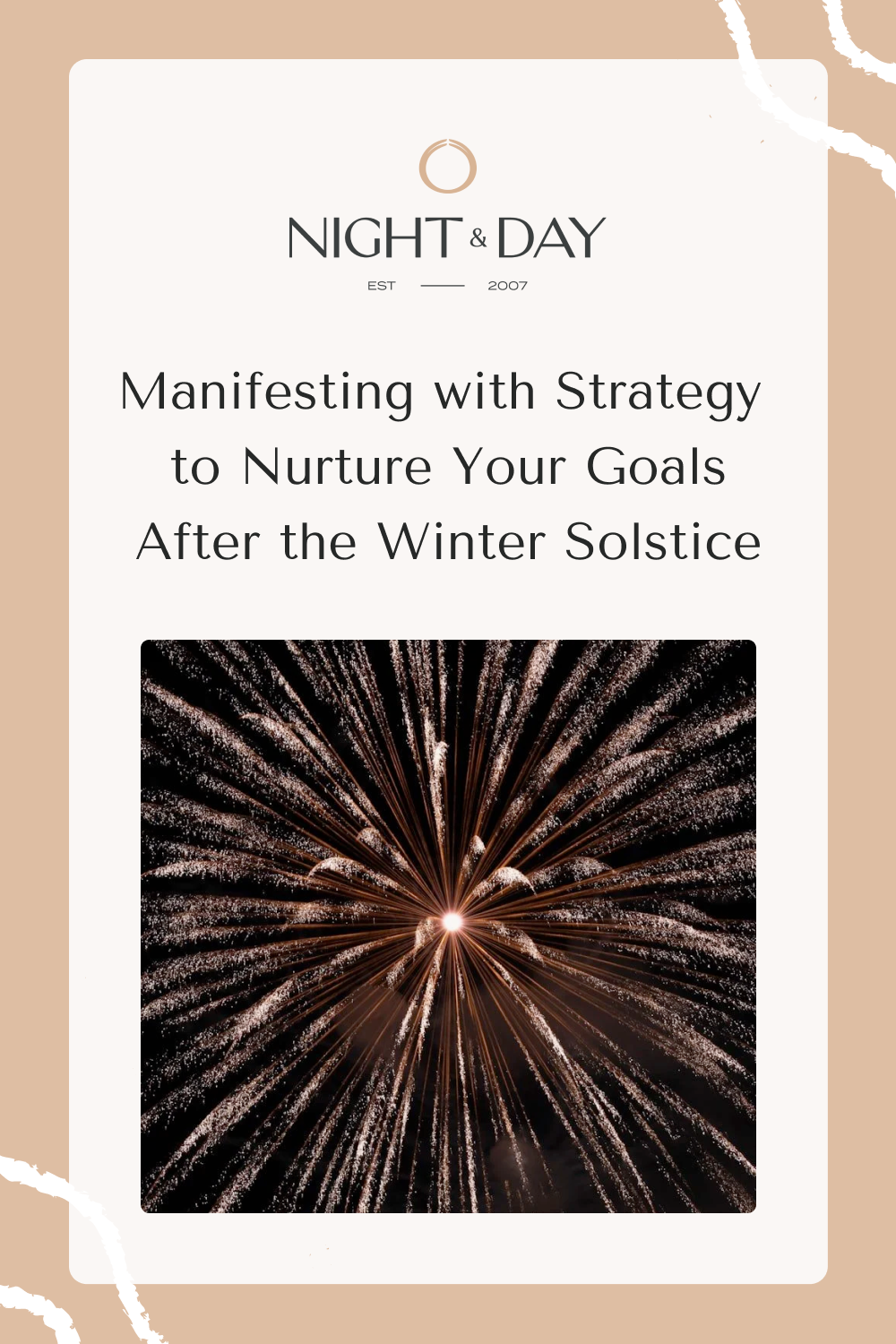 Reverse engineering New Year's goals: manifestation with strategy
