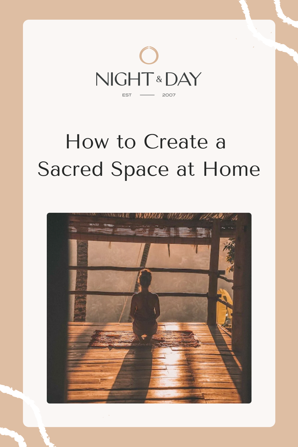 How to Create a Sacred Space at Home