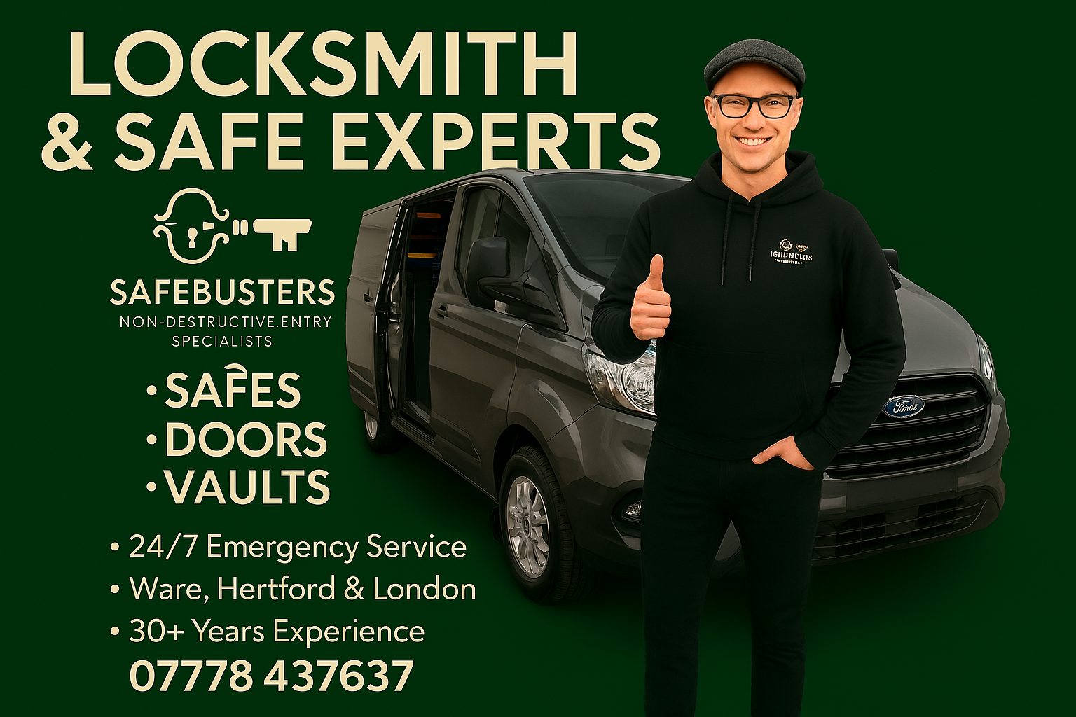 Expert Safe Opening &amp; Locksmith Services in London &amp; Hertfordshire | Safebusters