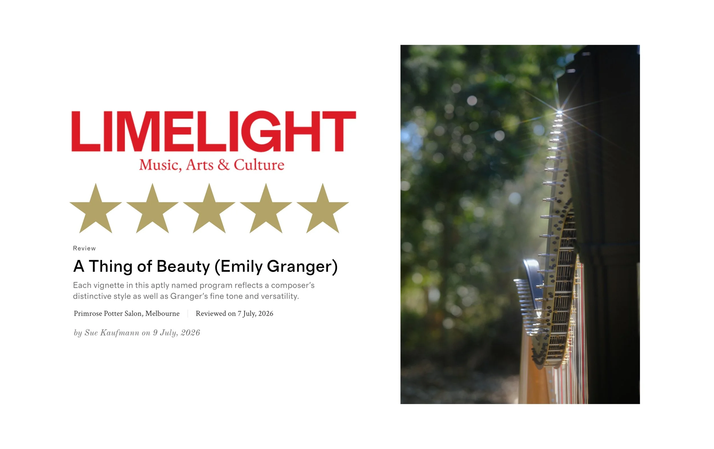 Limelight: Concert Review