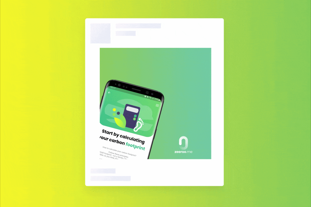 Zeero.me - Digital acquisition campaign for Meta platforms