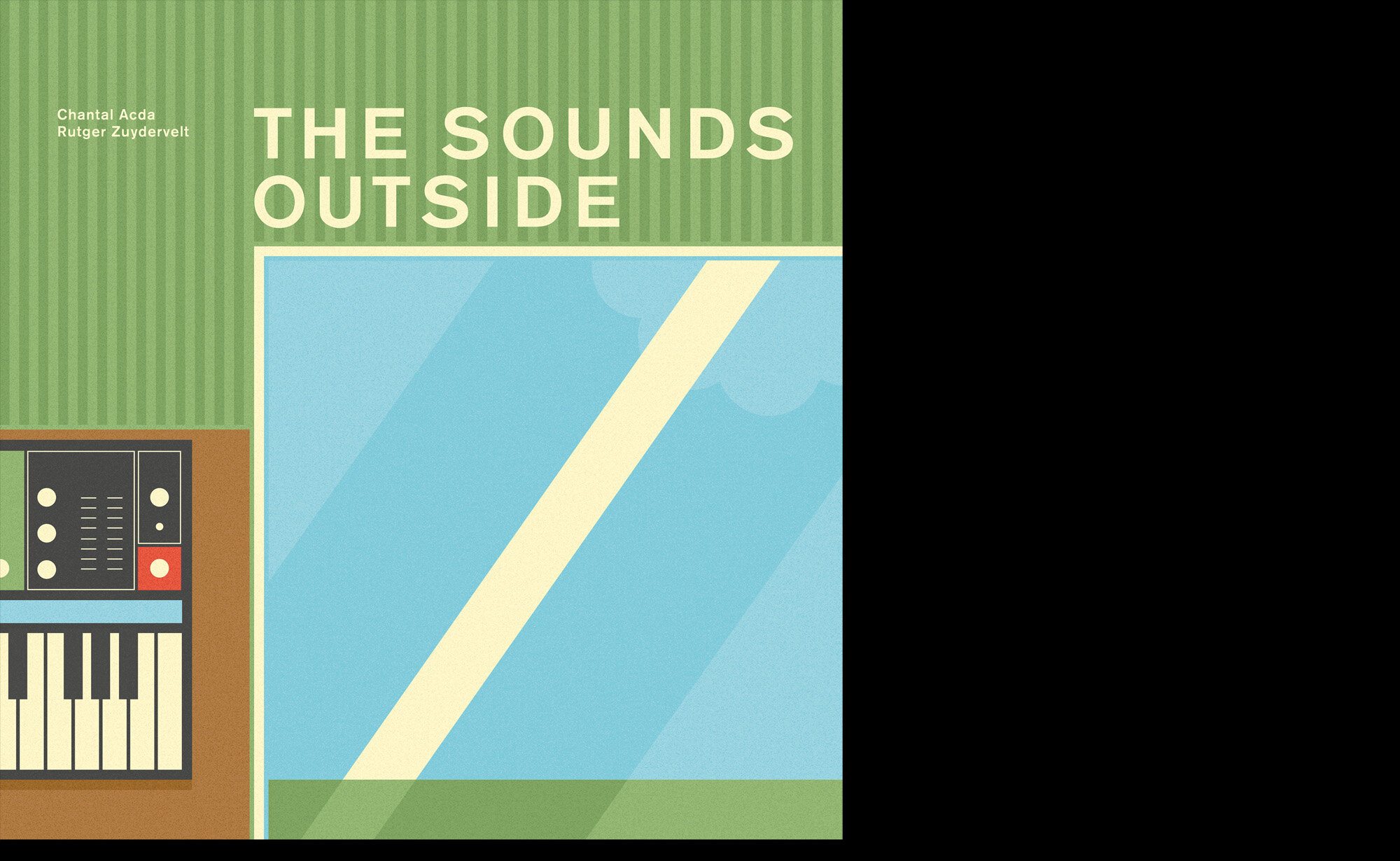  digital cover – Chantal Acda &amp; Rutger Zuydervelt The Sounds Outside self released, 2020 