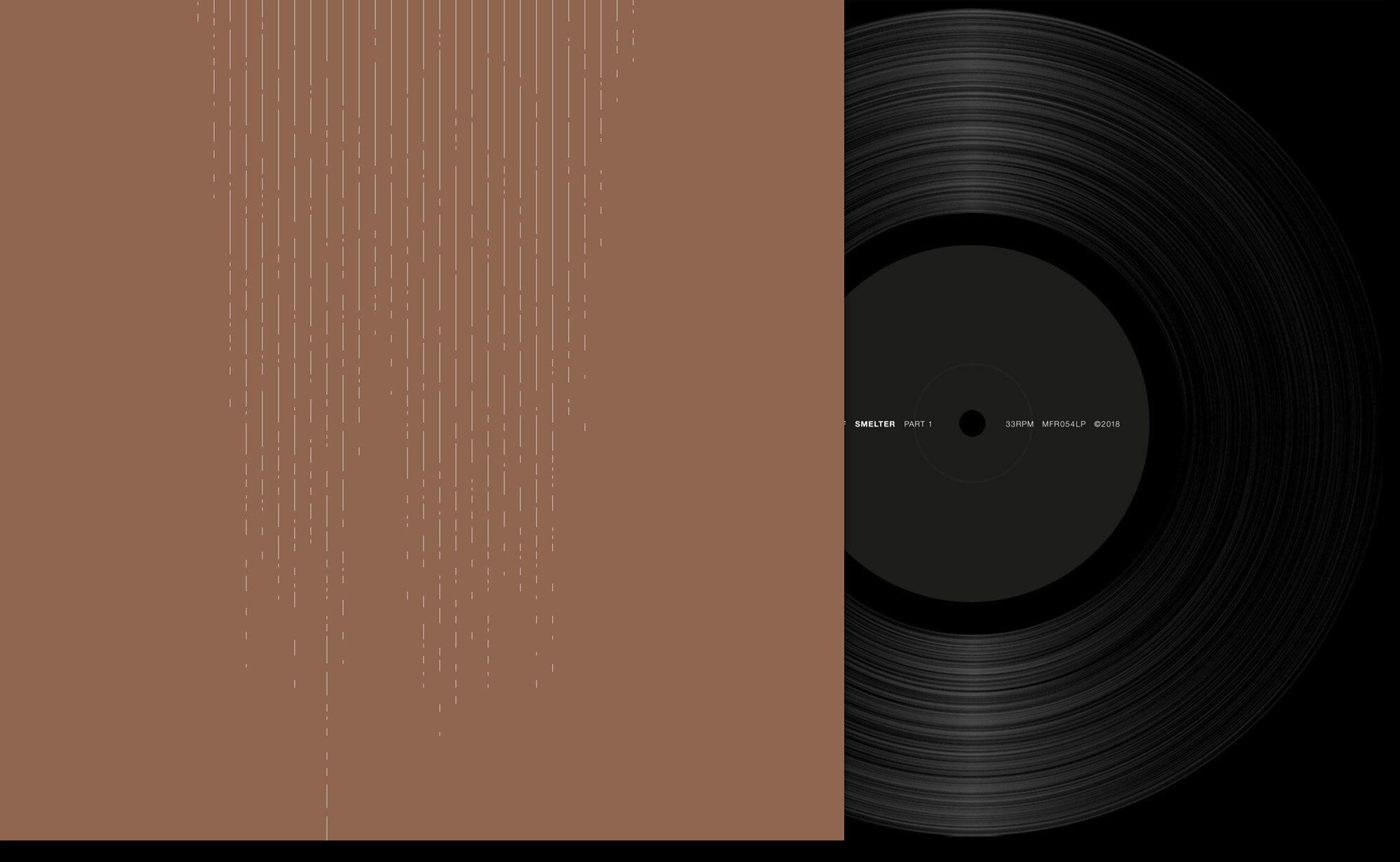  lp front cover – DNMF Smelter Moving Furniture Records, 2018 