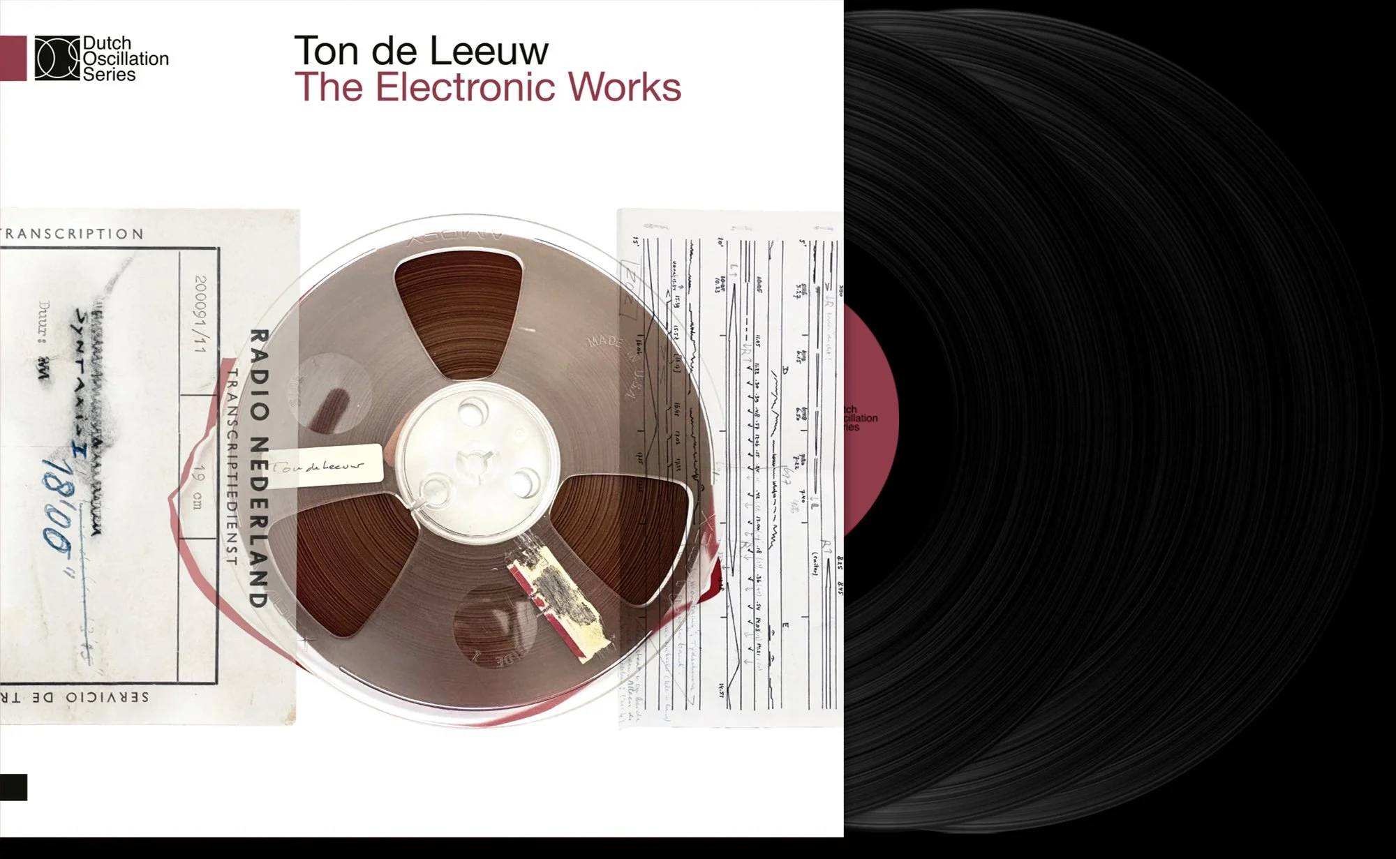  lp front cover - Ton de Leeuw The Electronic Works Moving Furniture Records/ Dutch Oscillation Series, 2026 
