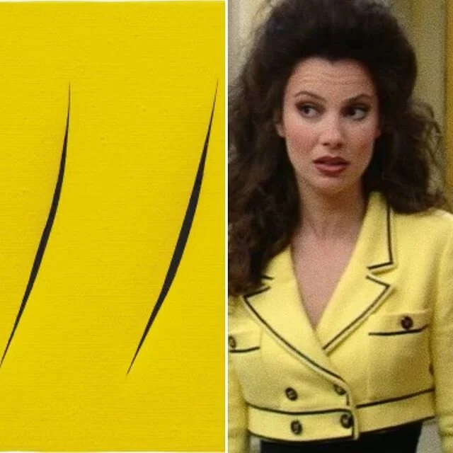 #thenanny #luciofontana #thenannyart #art