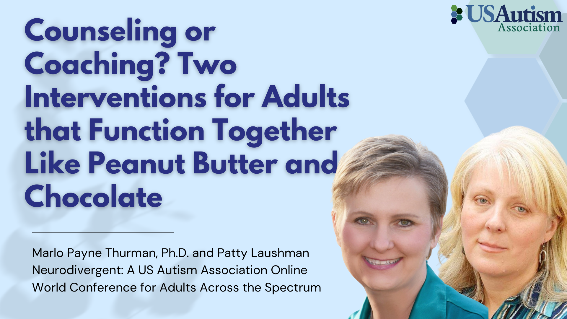 Counseling or Coaching? Two interventions for Adults that Function Together Like Peanut Butter and Chocolate