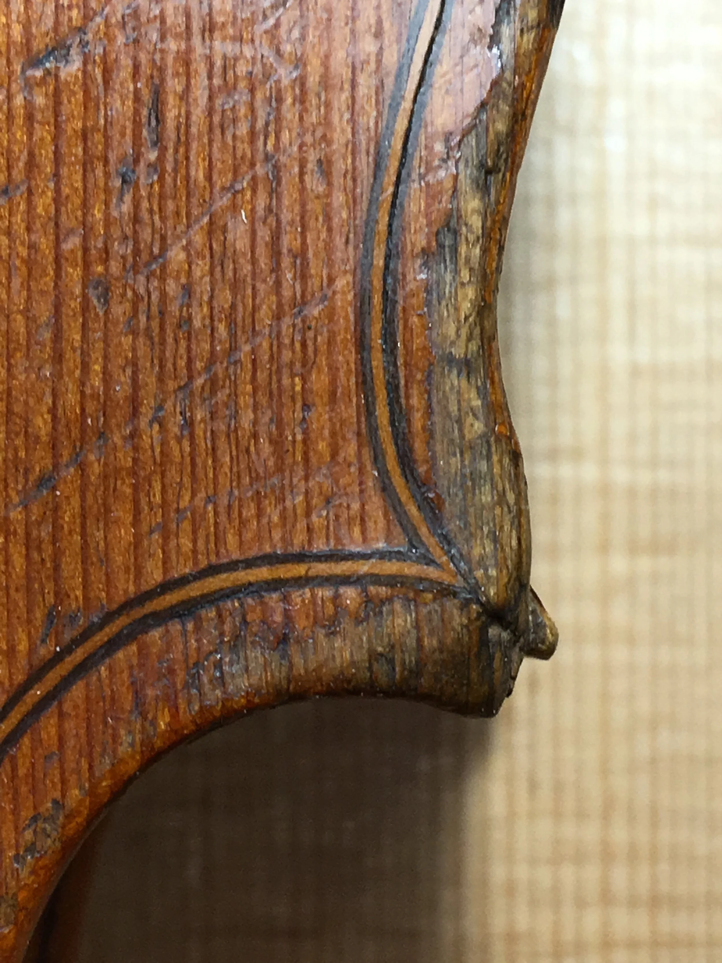 Violín francés s. XIX