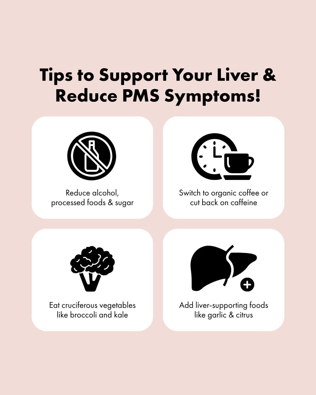 Tired of PMS taking over your life? Your liver might be part of the problem!🌸 

Your liver is constantly working to break down and eliminate excess hormones like oestrogen. But when it&rsquo;s overloaded with toxins, alcohol, processed foods, medica