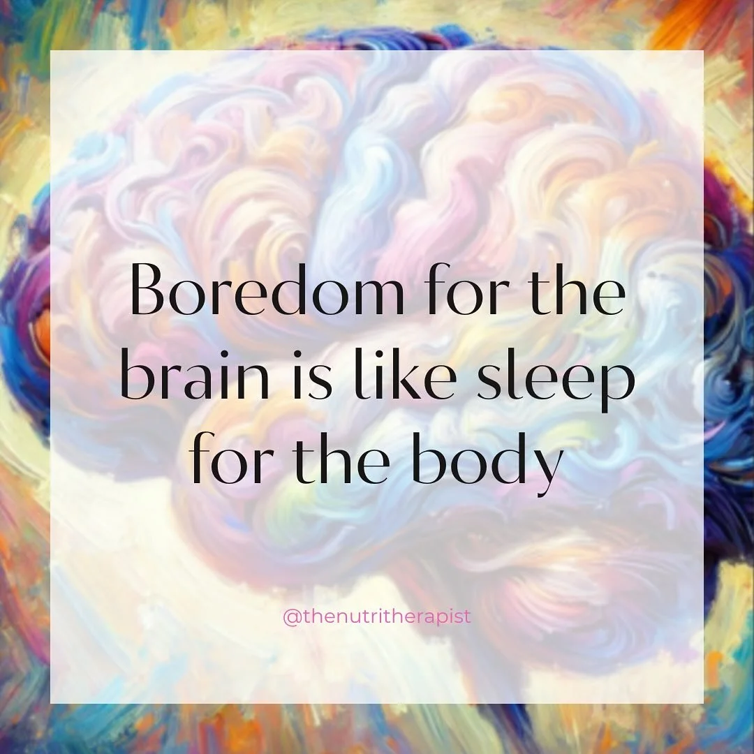 Yesterday, I attended a seminar on mental health and neurodiversity - a fascinating topic.

One question from the speaker really stuck with me:

&ldquo;How many of you can do absolutely nothing for five minutes?&rdquo;

No phone.
No book.
No music.

