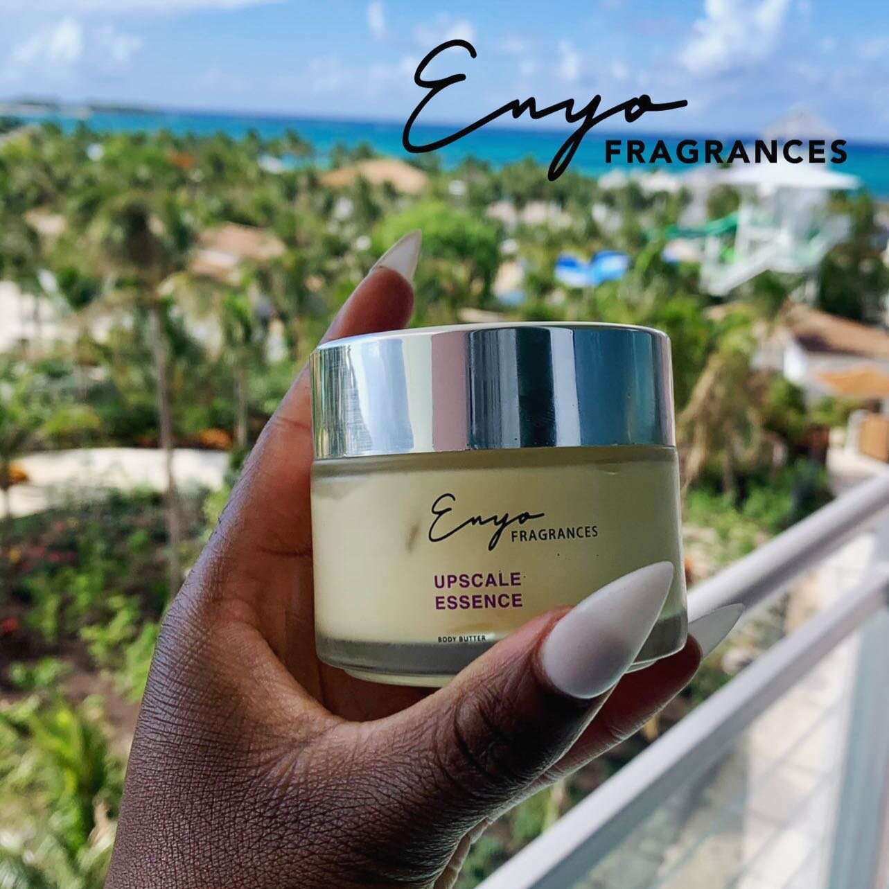 Picture mail! take the scent of vacation, upscale essence, with you! All weekend long 15% off all orders using code JULY4TH15 ✨✨✨✨✨

#enyofragrances #bodybutter #fragrance #eaudeparfum #skincare #skincareroutine #oud #blackownedbusiness #sale #sheabu