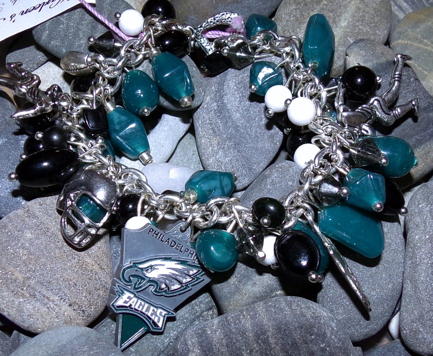 The Danbury Mint | Jewelry | Philadelphia Eagles Rare Womens Gold Charm  Bracelet | Poshmark