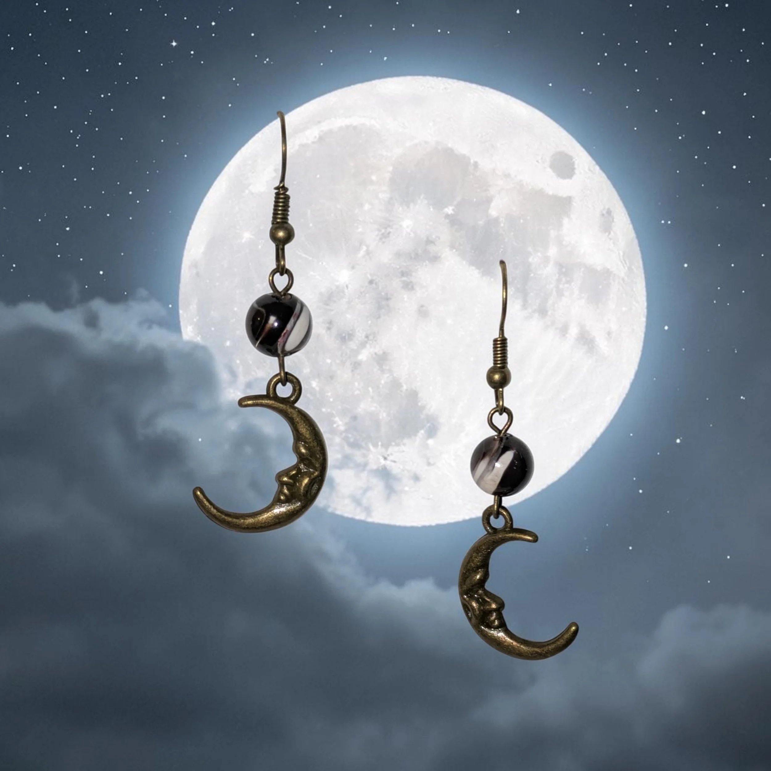 Crescent Moon Earrings