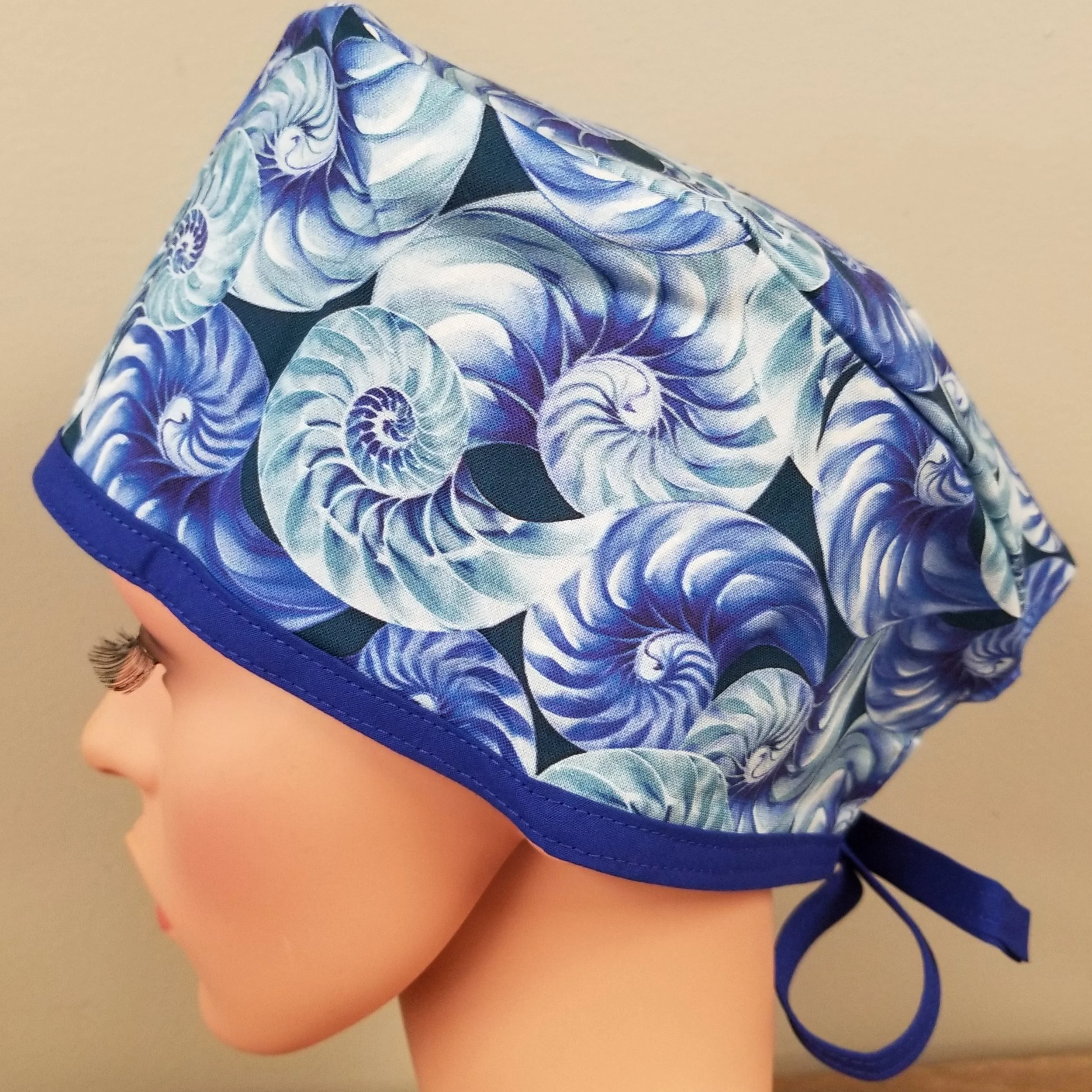 Nautilus Shell Surgical Cap