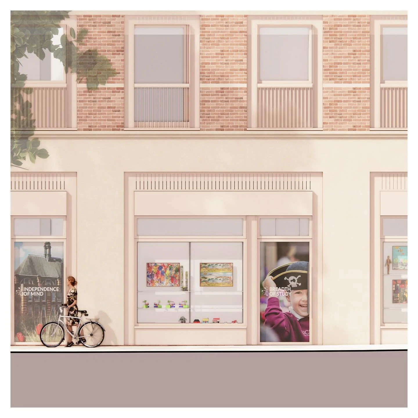 Updates to our new mixed-use housing project in Camden, which combines 31 flats, a cafe and a flexible use community space for the neighbouring pre-prep school.

@mantlearchitects director Rob Beacock for @tpbennettllp. 

#mantlearchitects #facade #s