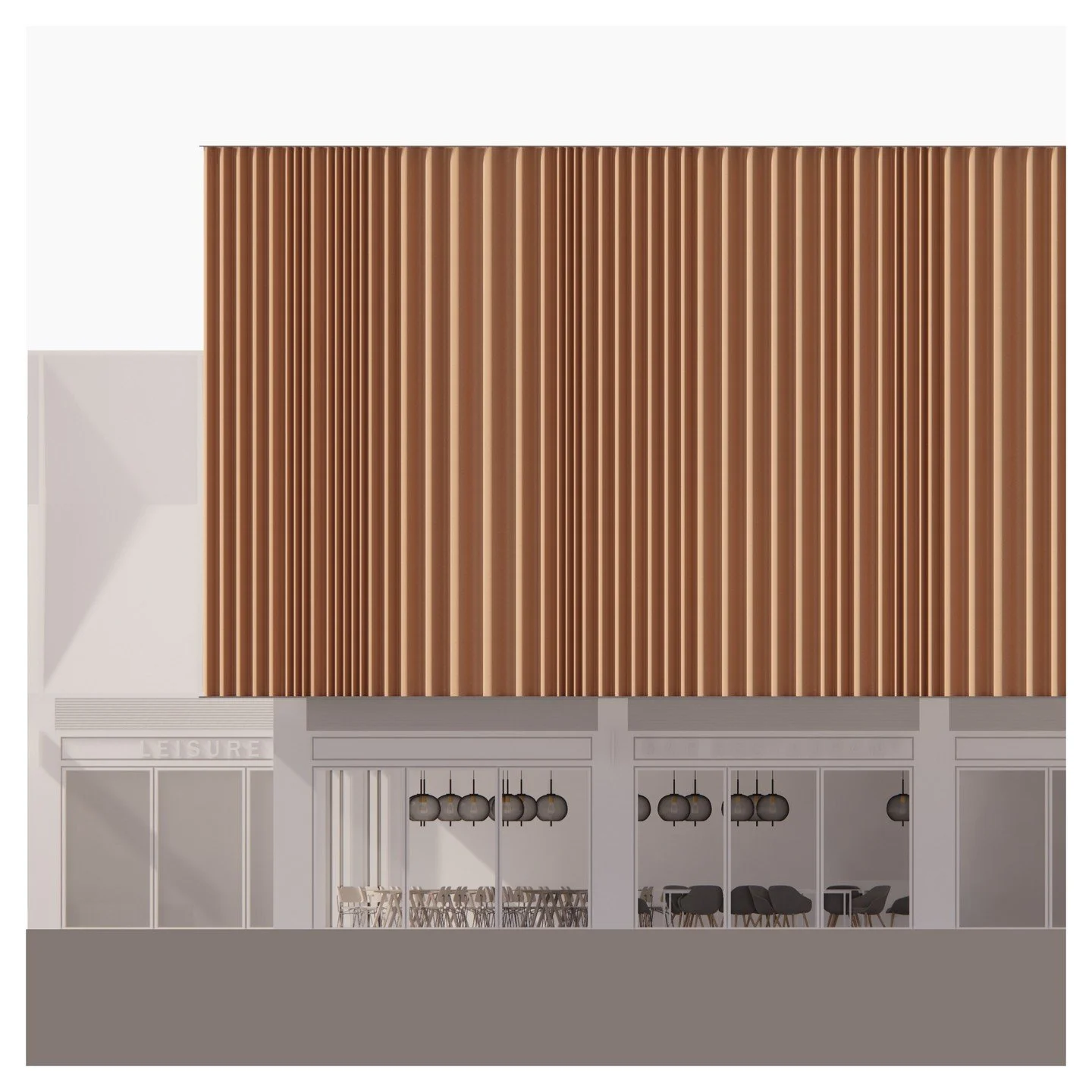 Cinema fa&ccedil;ade at our town centre regeneration project in Brentwood.

Terracotta curtain.

Mantle Architects director @robbeacock for @tpbennettllp 

#facade #architecture #cinema