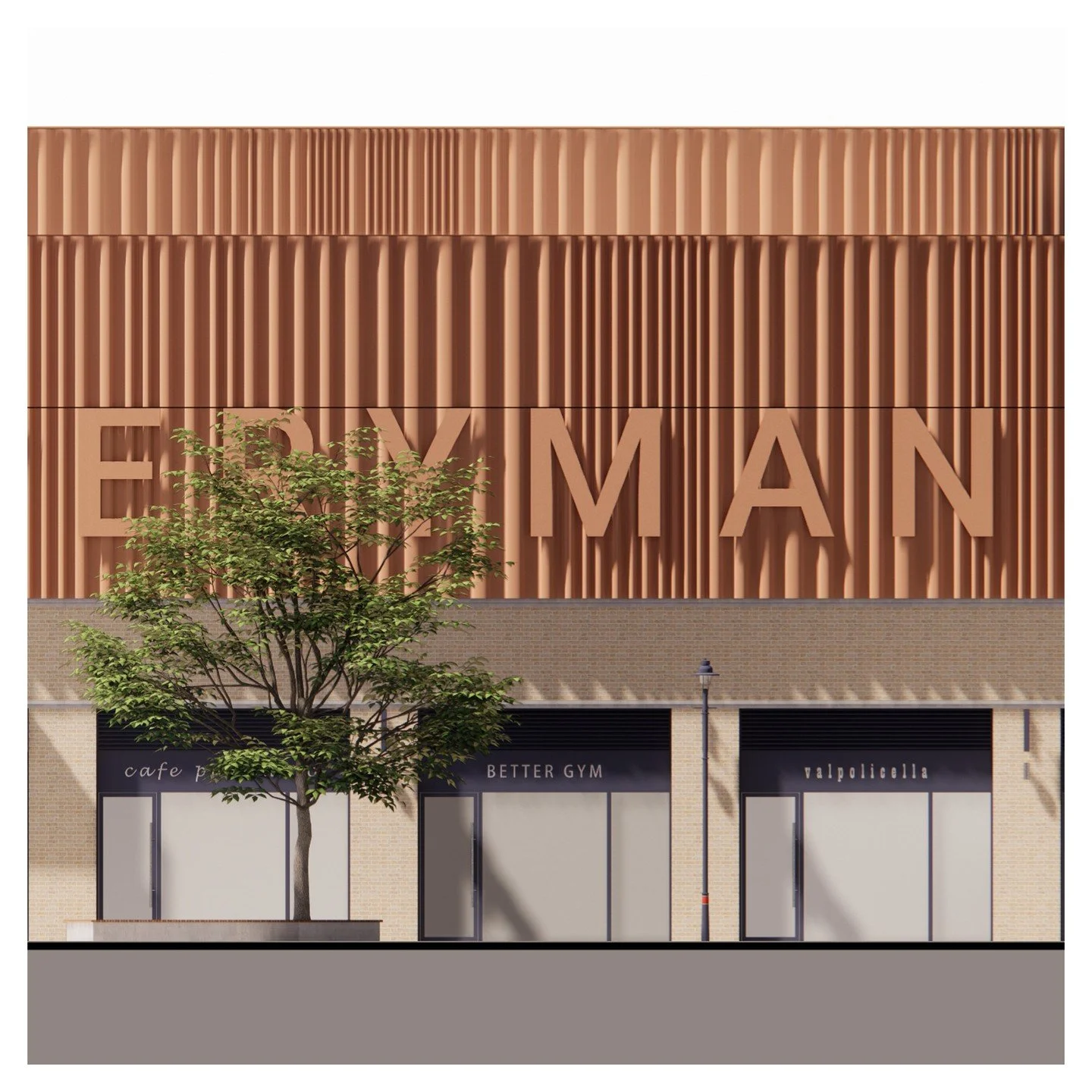 New Street Square cinema, part of the wider regeneration of the Baytree Shopping Centre in Brentwood.

A new leisure-focused destination at the heart of the Town Centre, designed to stitch together historical townscape and regenerate.

Planning permi
