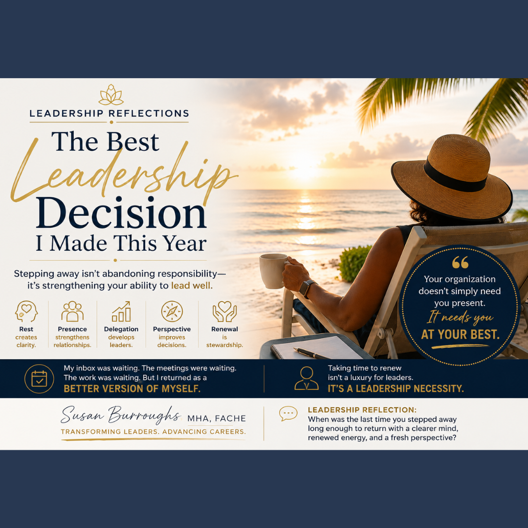The Best Leadership Decision I Made This Year Had Nothing to Do with Work