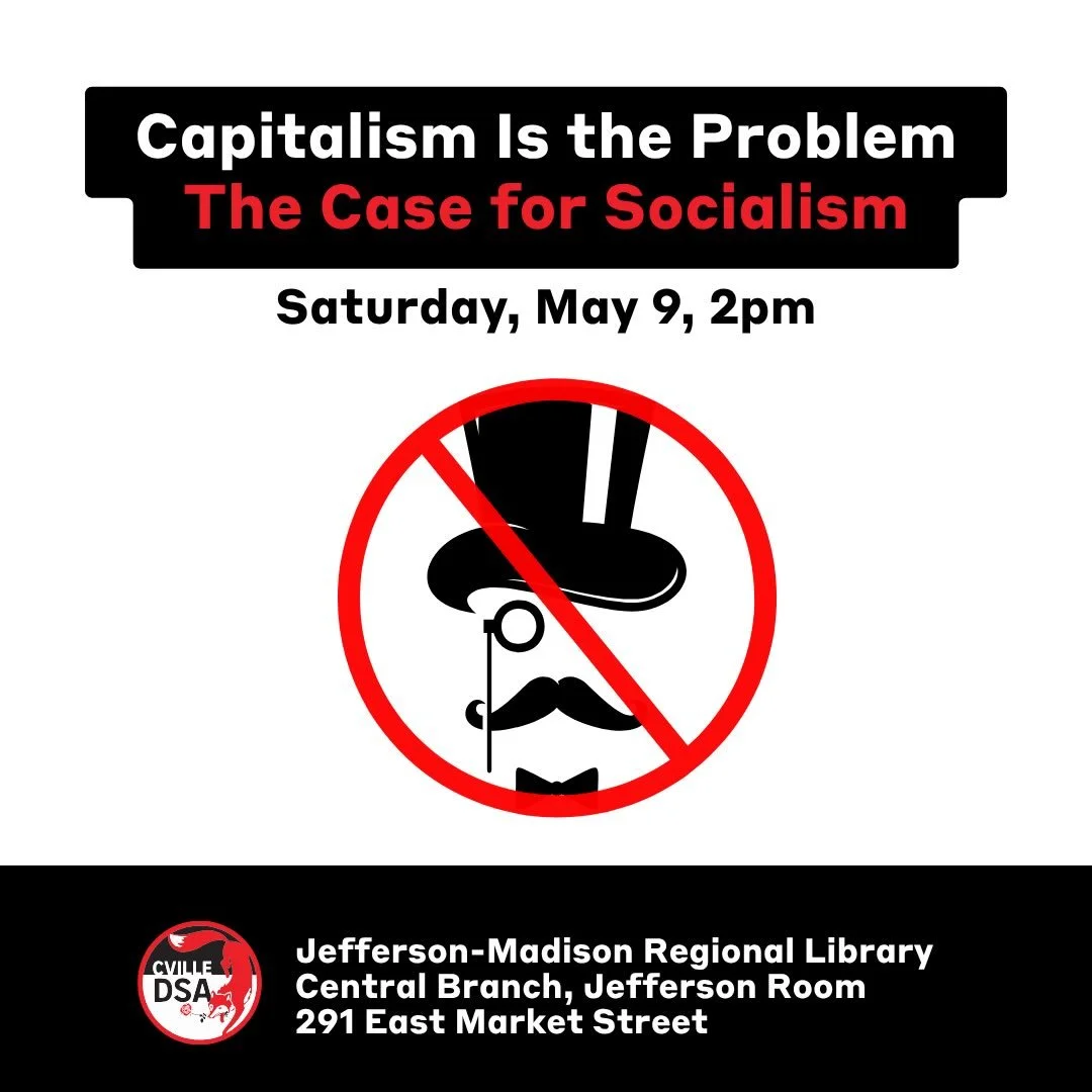 Capitalism is the problem. So what&rsquo;s the alternative?

Join us for a conversation about how working people can organize for a world beyond profit and exploitation.

📚 What: &ldquo;Capitalism is the problem: the case for socialism&rdquo;
📅 Whe