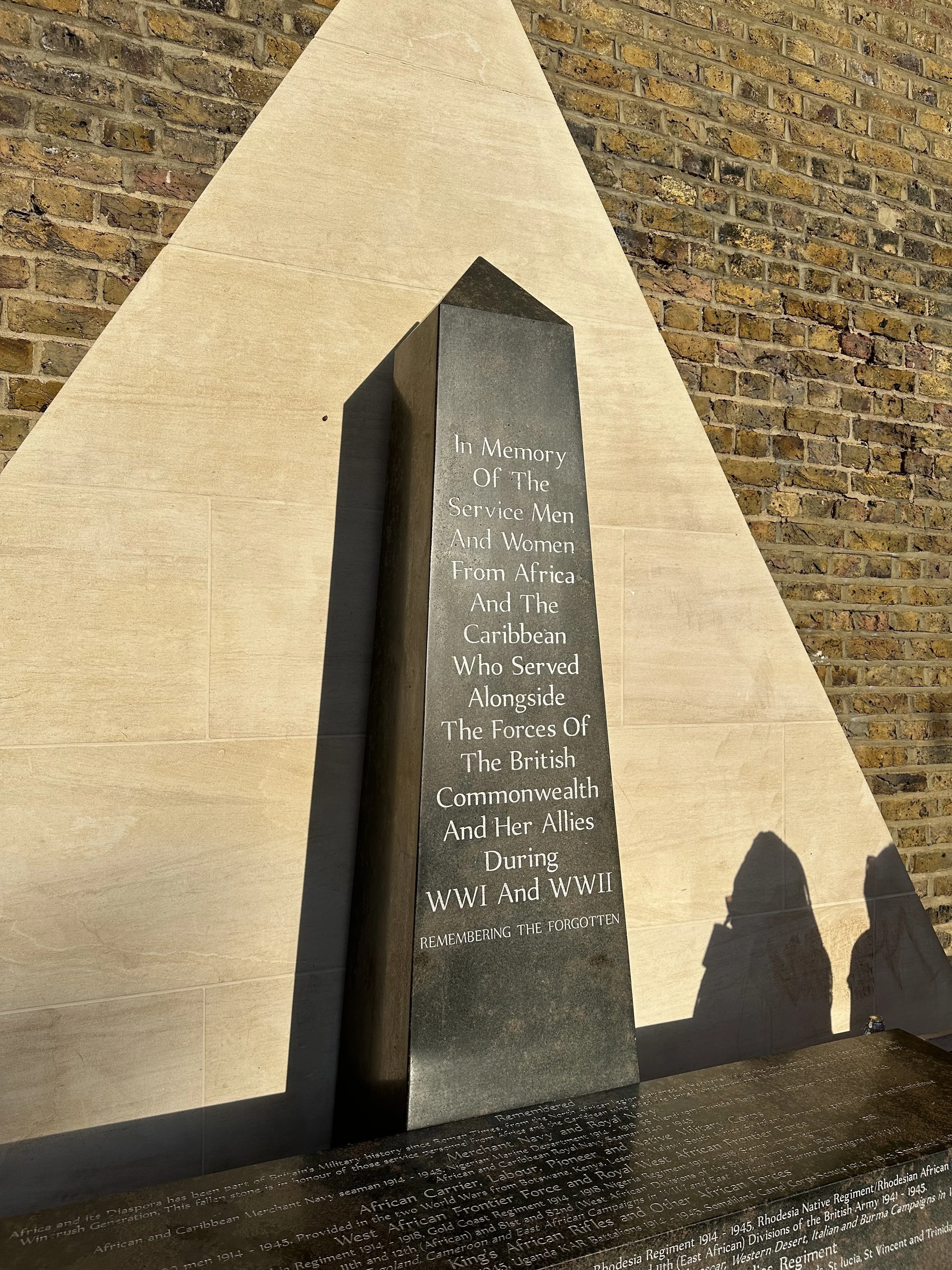 Image of memorial for the Black Community Resilience Project developed by SOCA