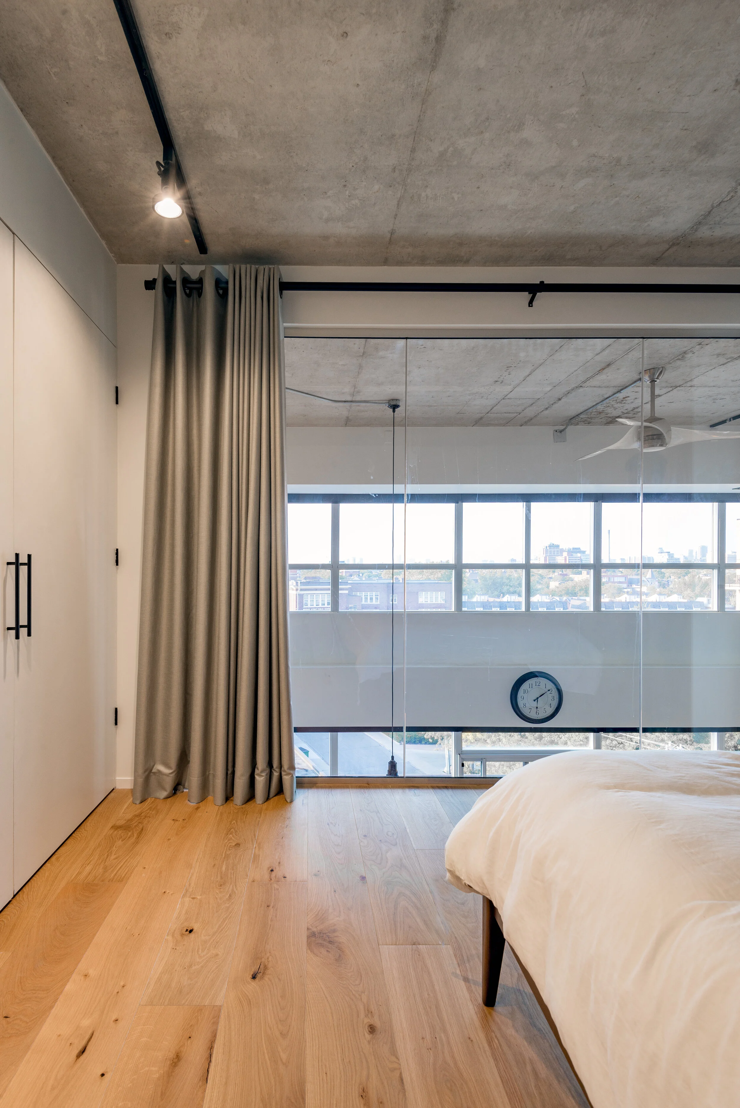 Mezzanine view of the King West Loft designed by SOCA