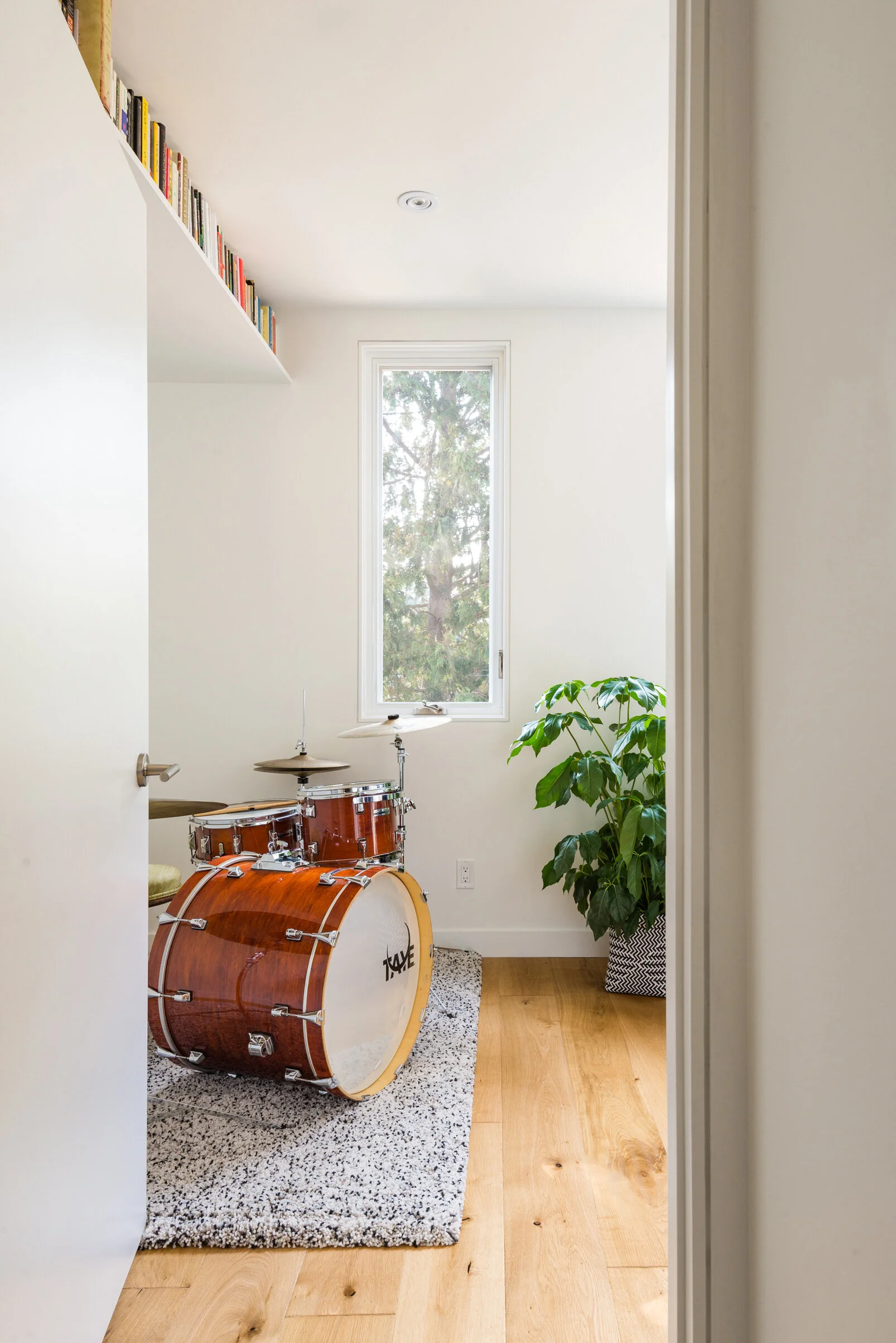 Drum room of Granny's House designed by SOCA