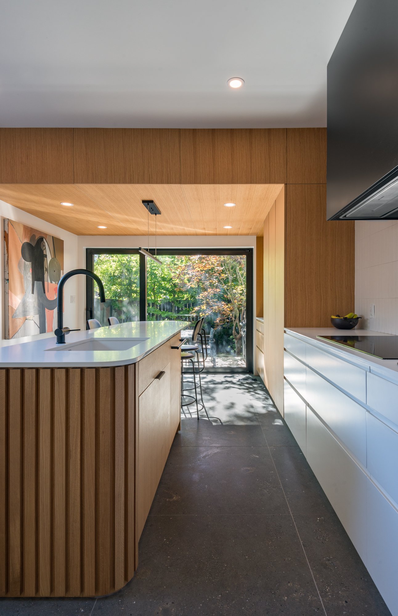 Kitchen view of Blong House designed by SOCA