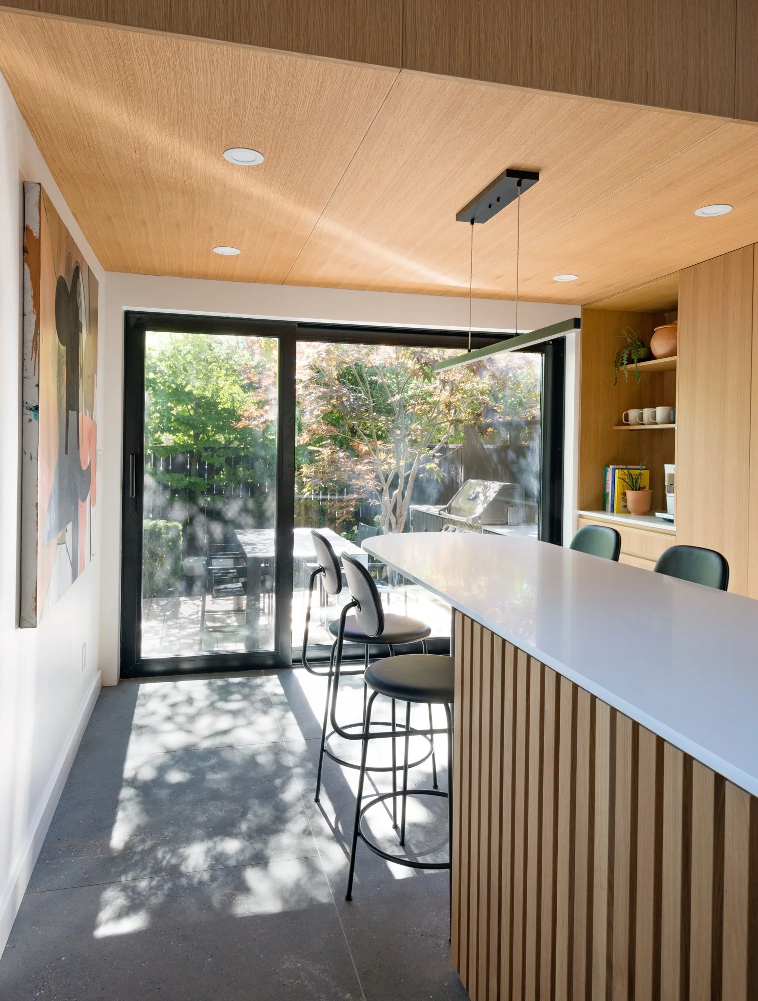 View of kitchen of Blong House designed by SOCA
