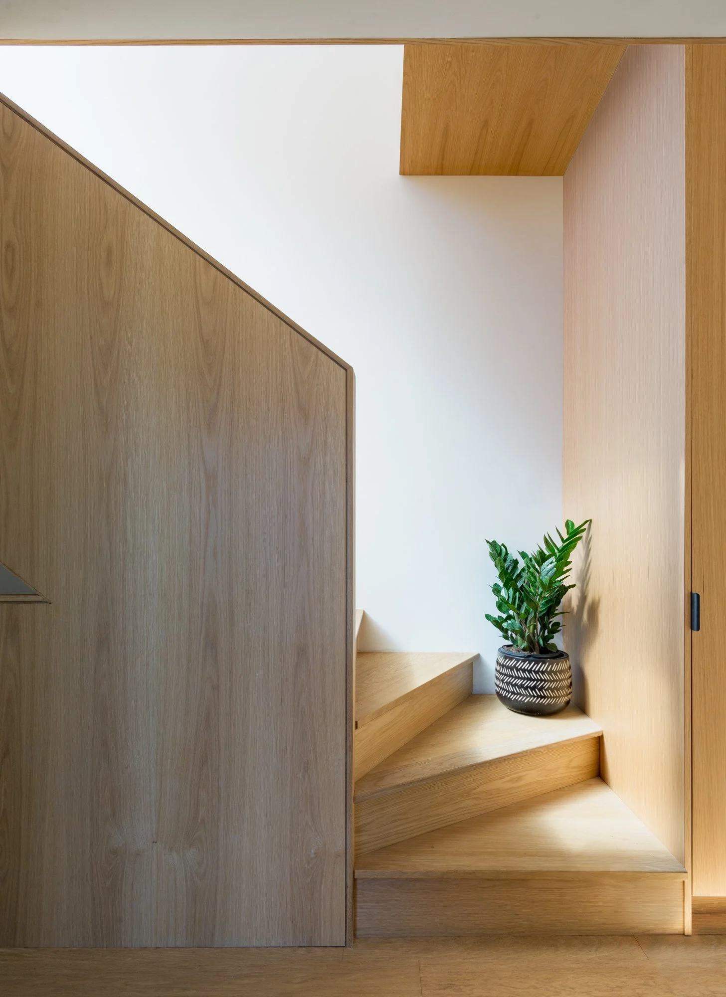 Staircase view of Blong House designed by SOCA
