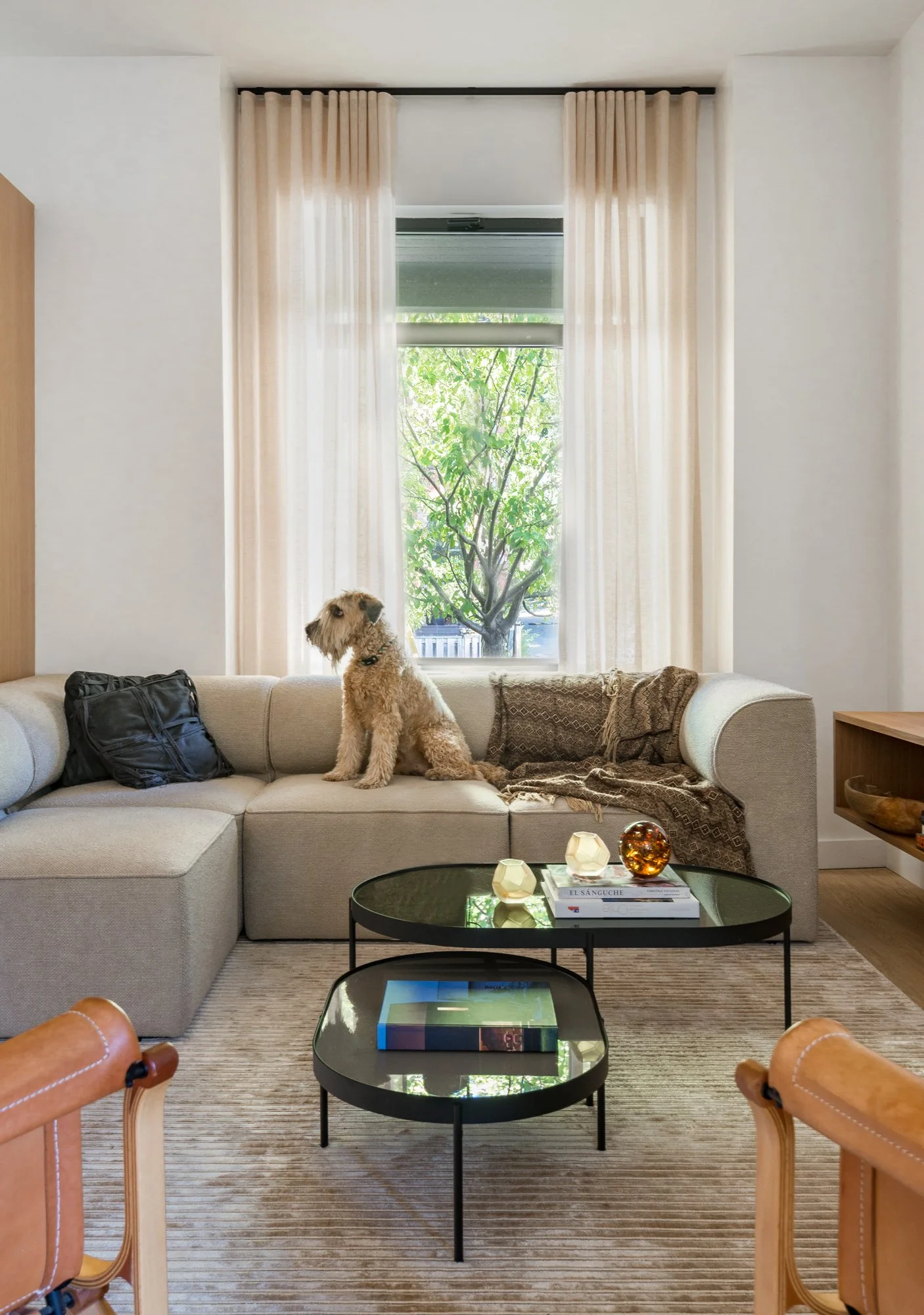 View of living area of Blong House designed by SOCA