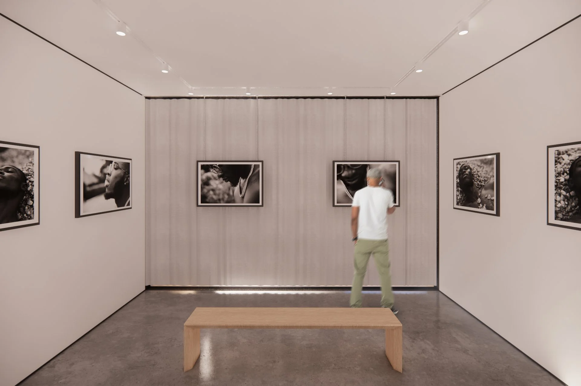 Back gallery render of the Band Gallery and Cultural Centre designed by SOCA