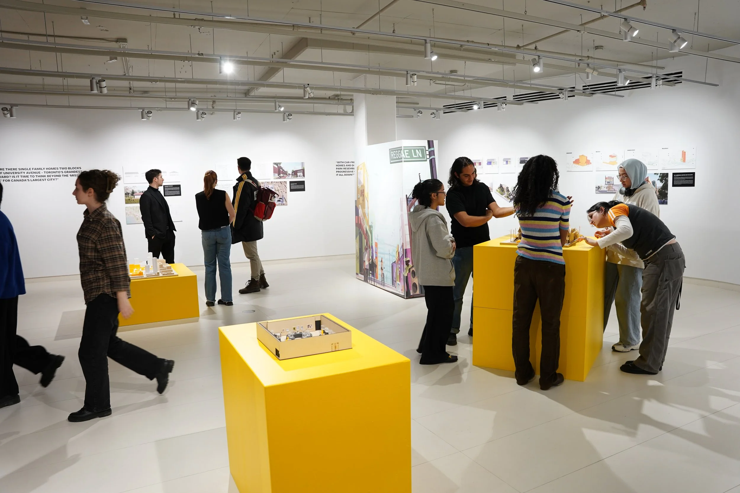 Public engagement at the Toronto Imagined Exhibition developed by SOCA