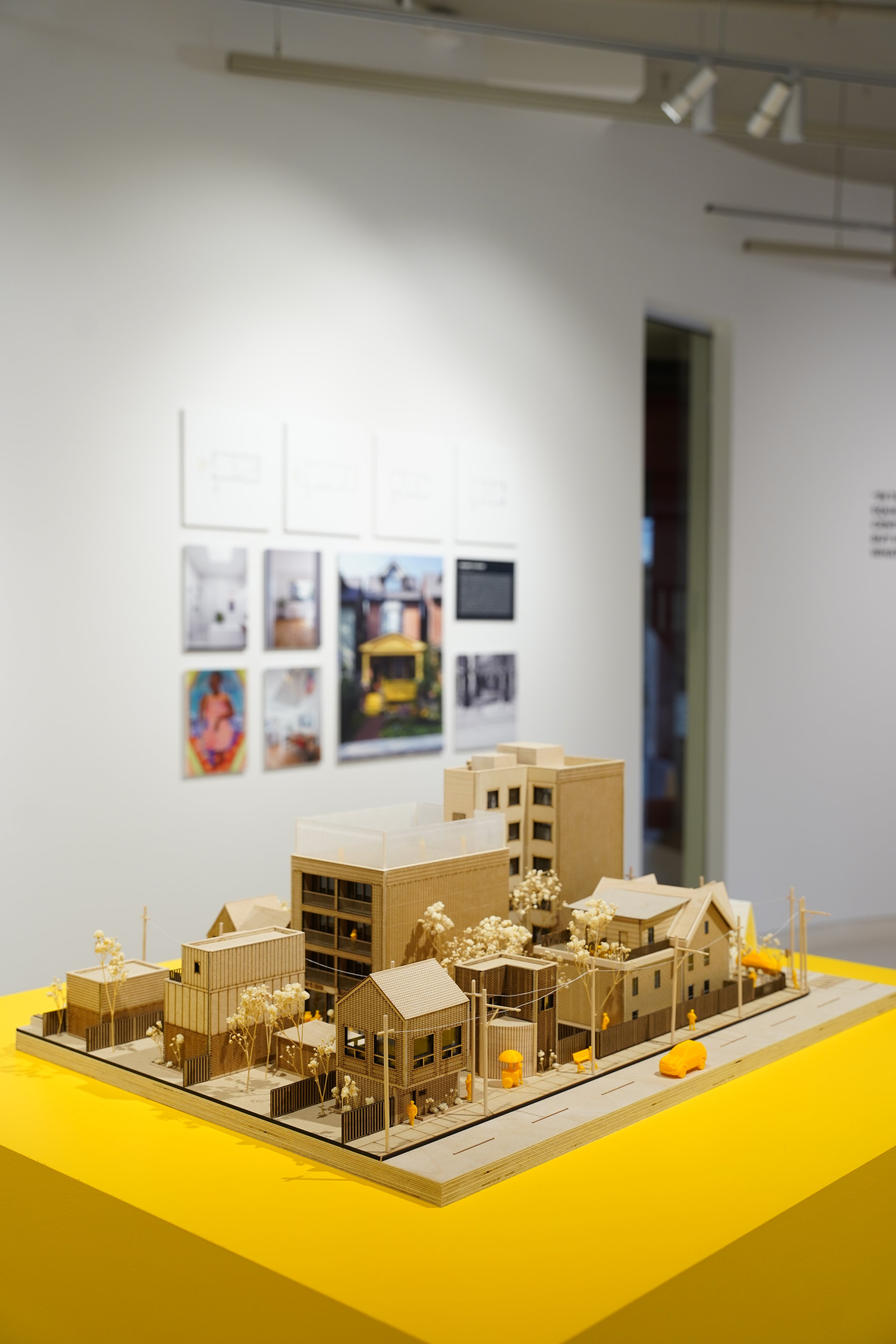 Model of Little Jamaica for the Toronto Imagined Exhibition developed by SOCA