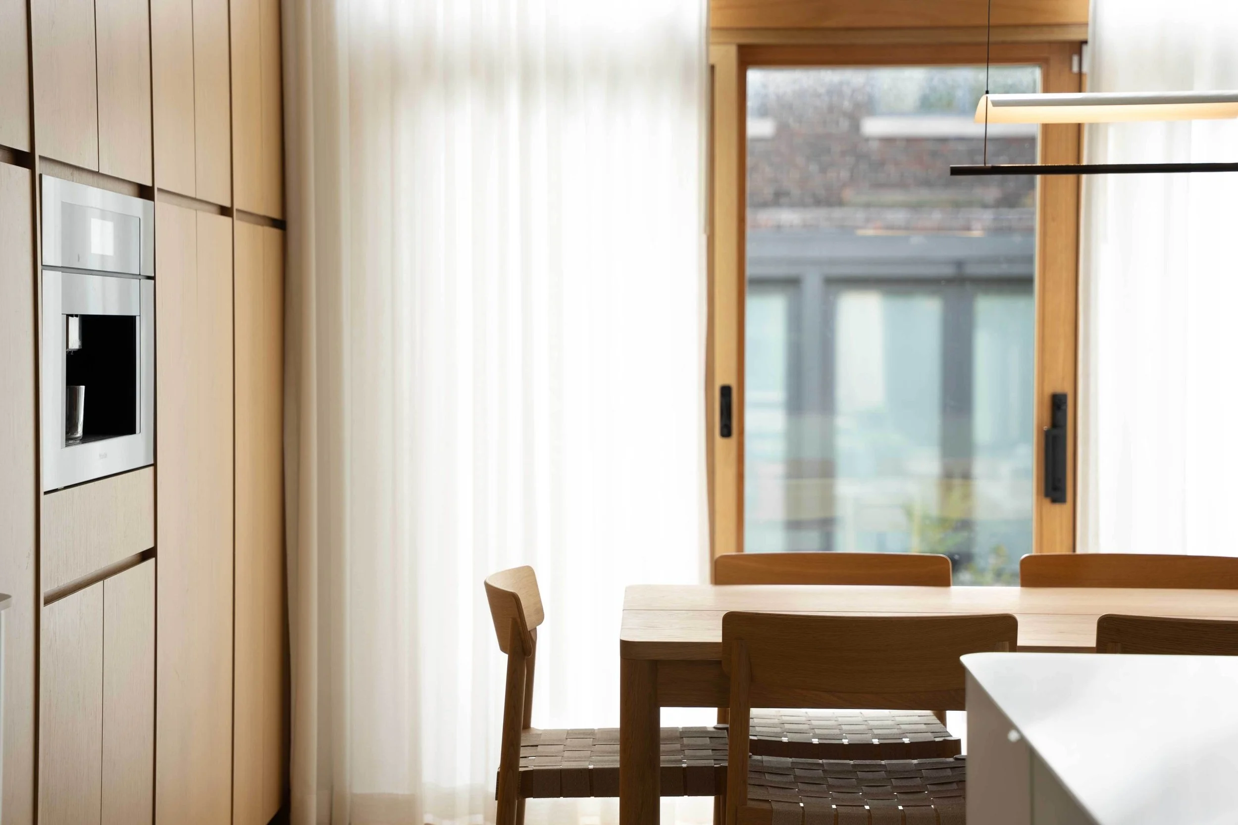 Interior kitchen view of High Park House designed by SOCA