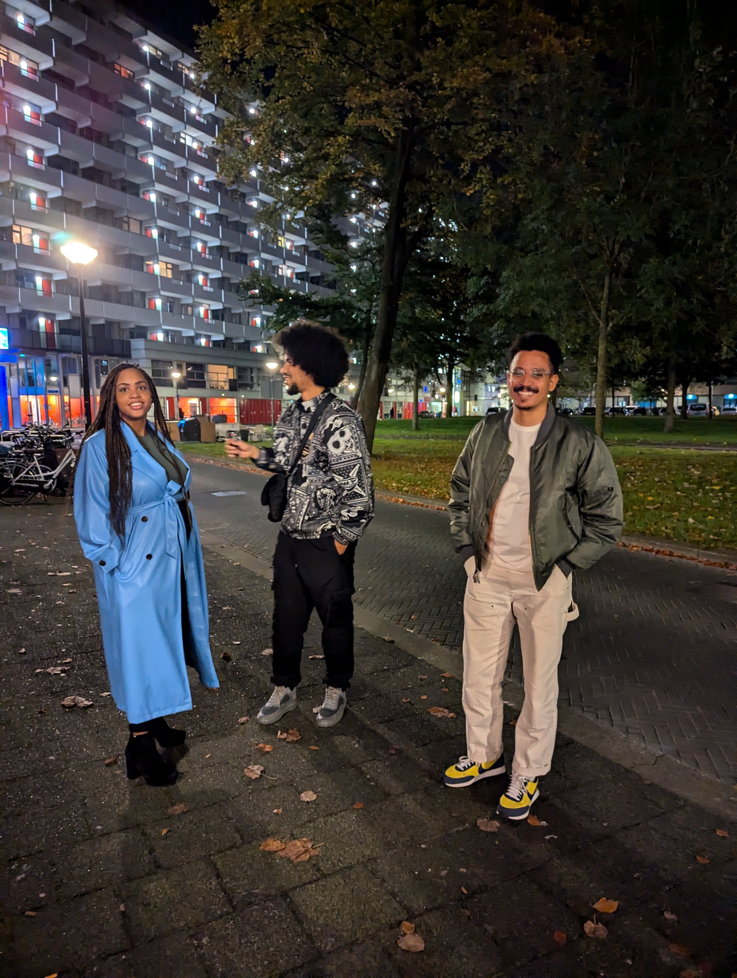 Touring Bijlmer, Amsterdam for the Black Community Resilience Project developed by SOCA