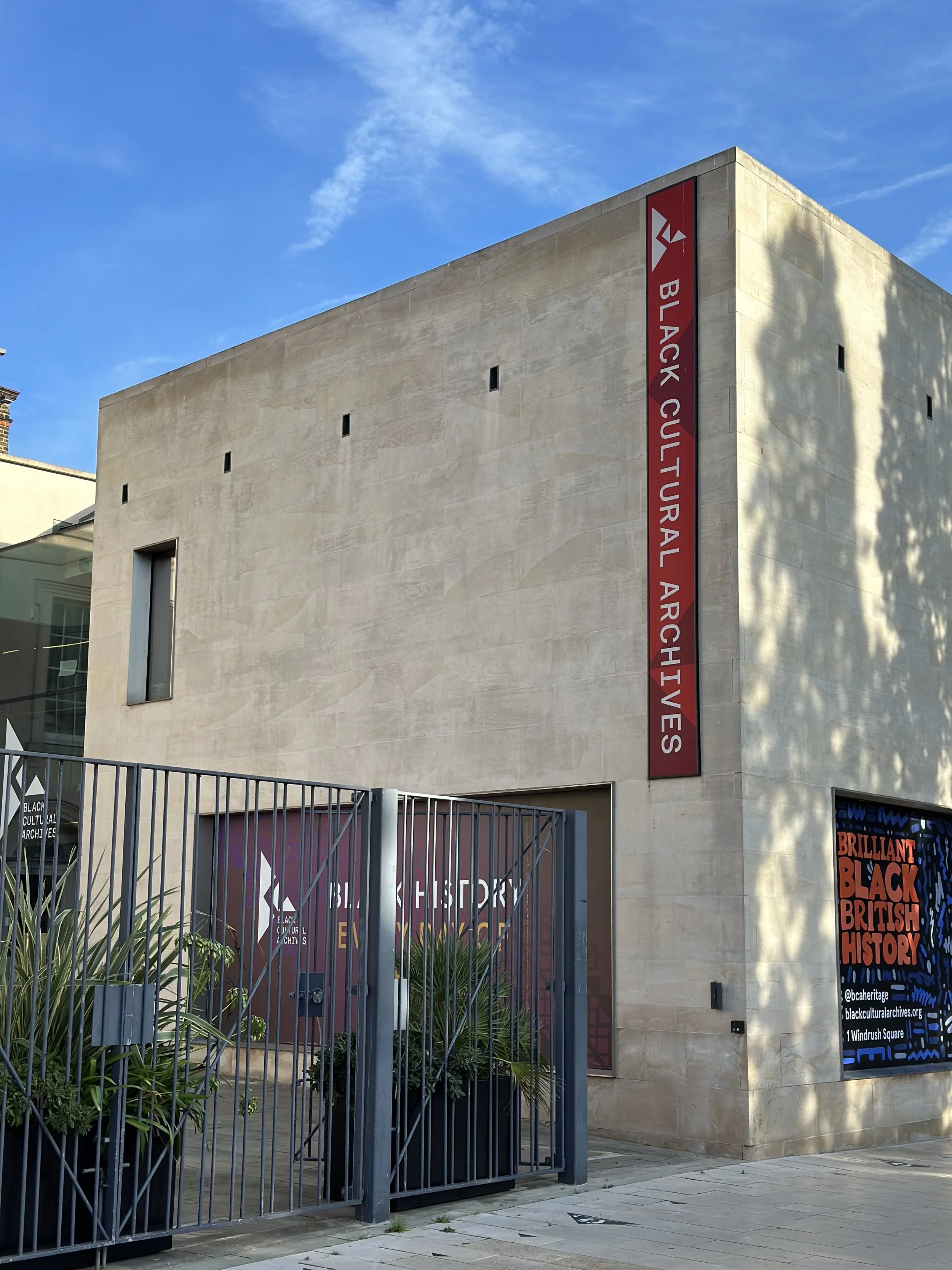 Image of the Black Cultural Archives for the Black Community Resilience Project developed by SOCA