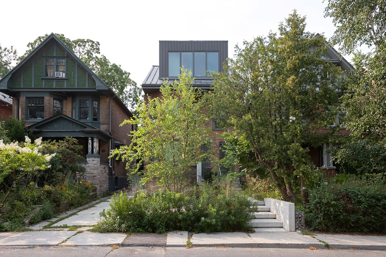 Front Exterior of High Park House designed by SOCA. Photo by Jessie Lau